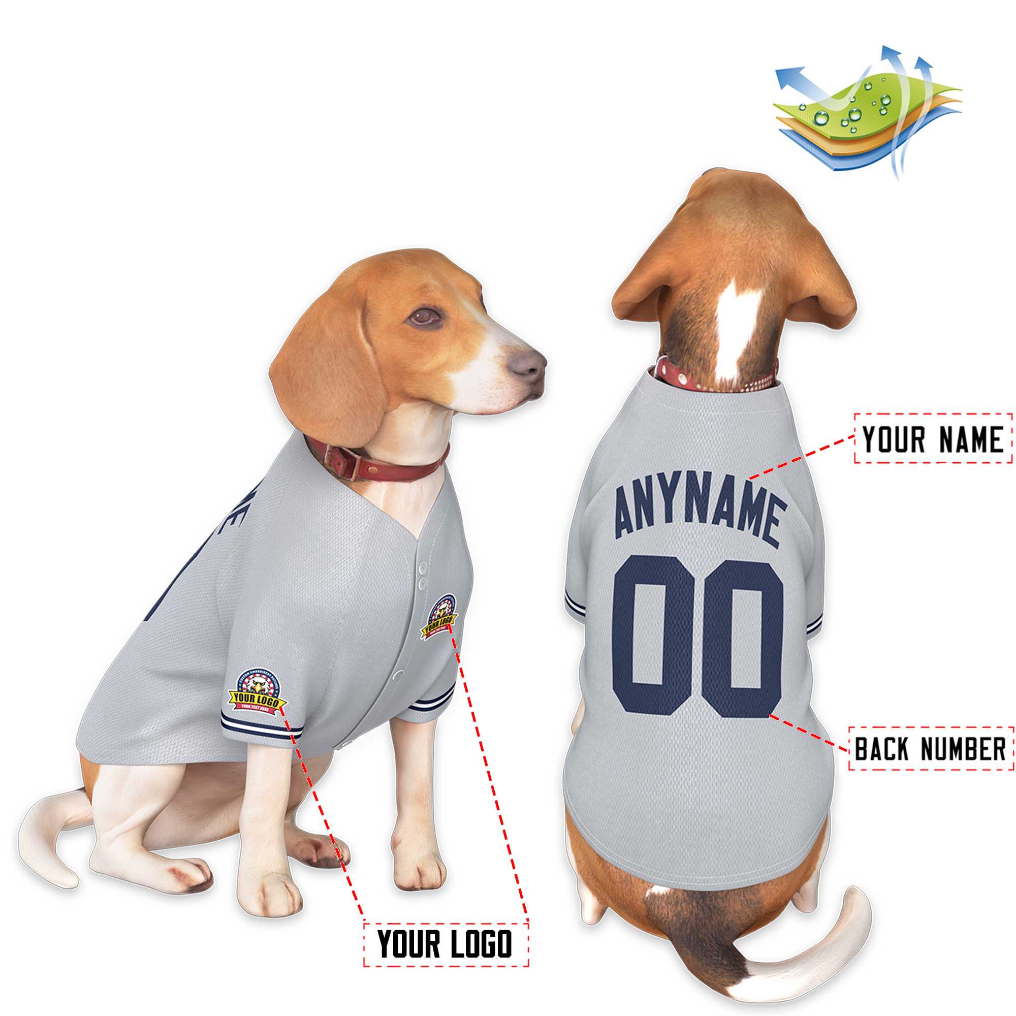 Custom Black Kelly Green Classic Style Dog Jersey |KXKSHOP