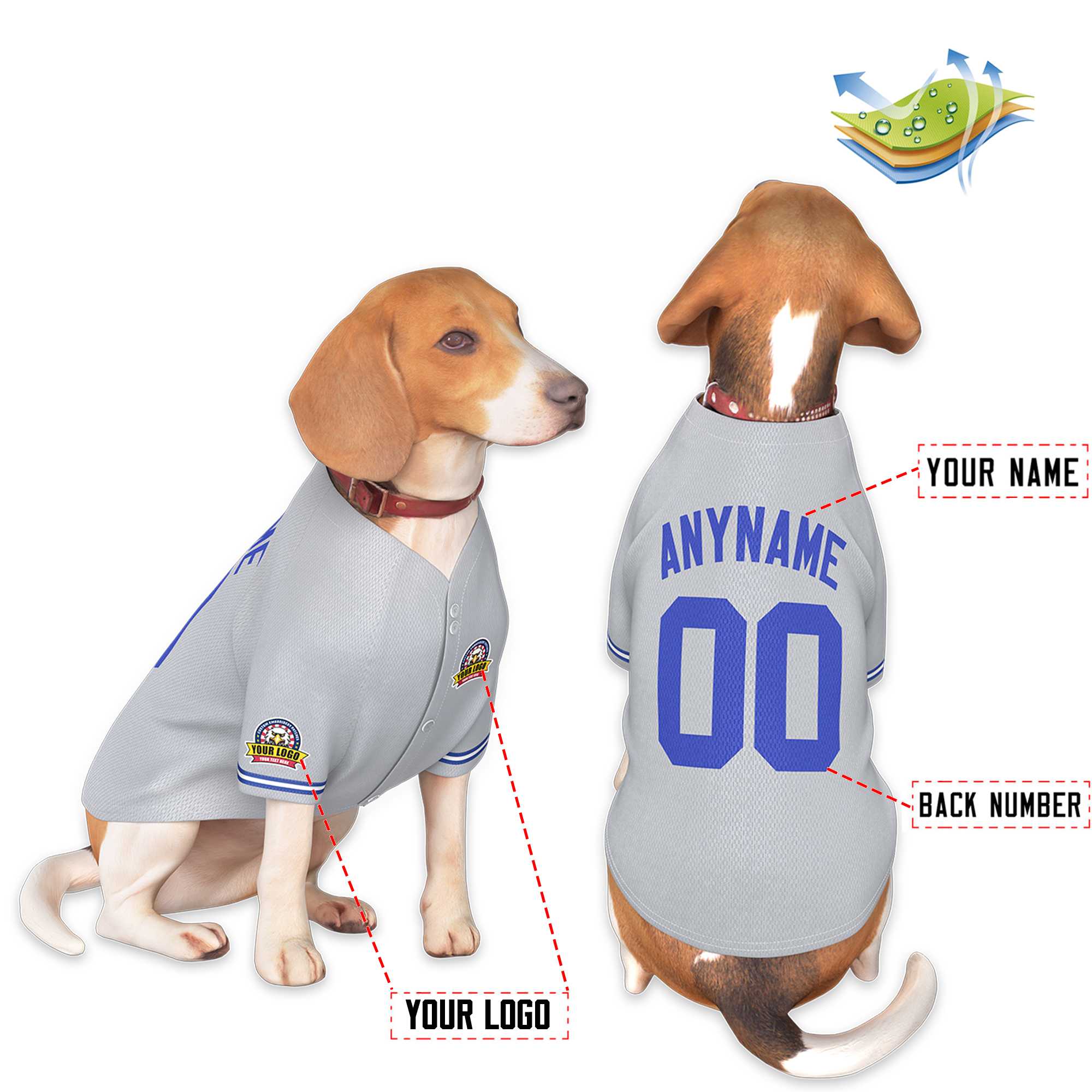 Custom Black Kelly Green Classic Style Dog Jersey |KXKSHOP