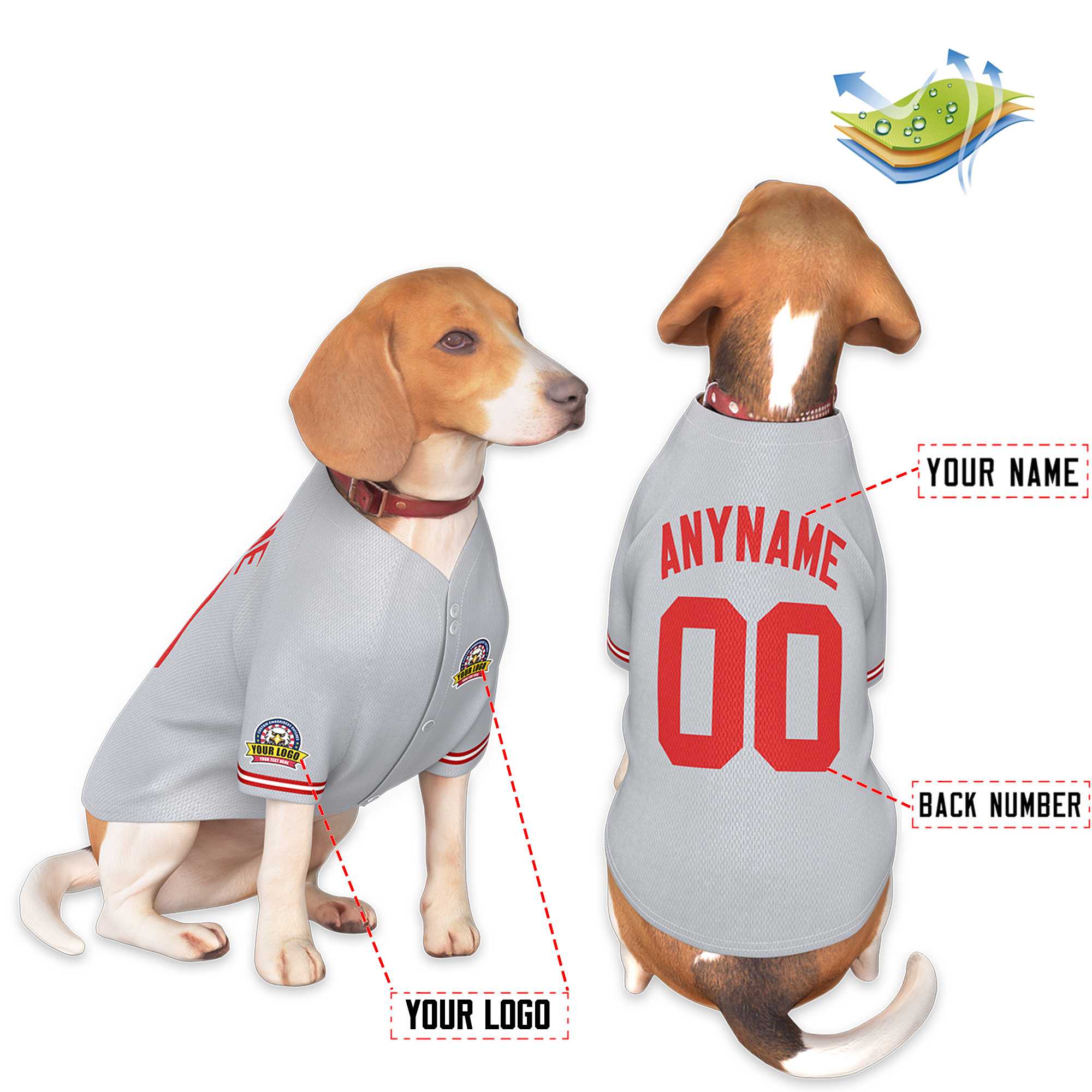 Custom Black Kelly Green Classic Style Dog Jersey |KXKSHOP