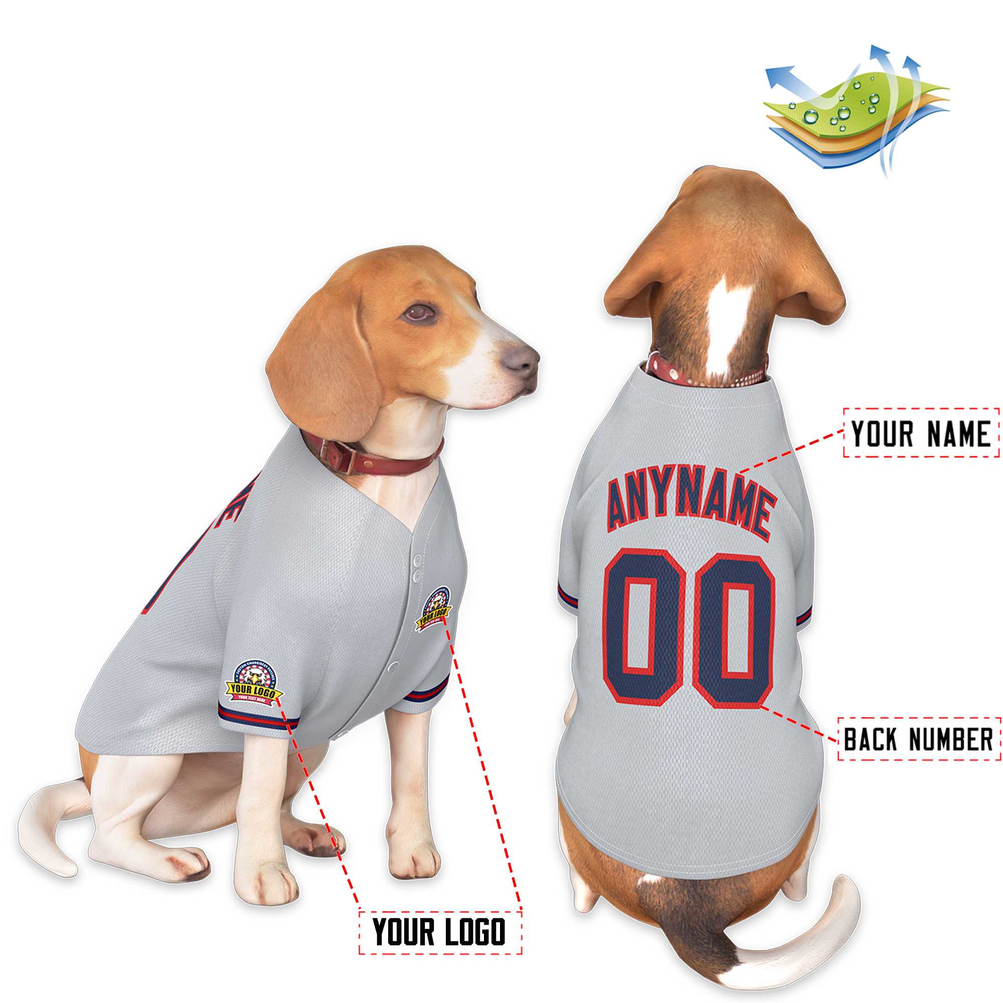 Custom Black Kelly Green Classic Style Dog Jersey |KXKSHOP