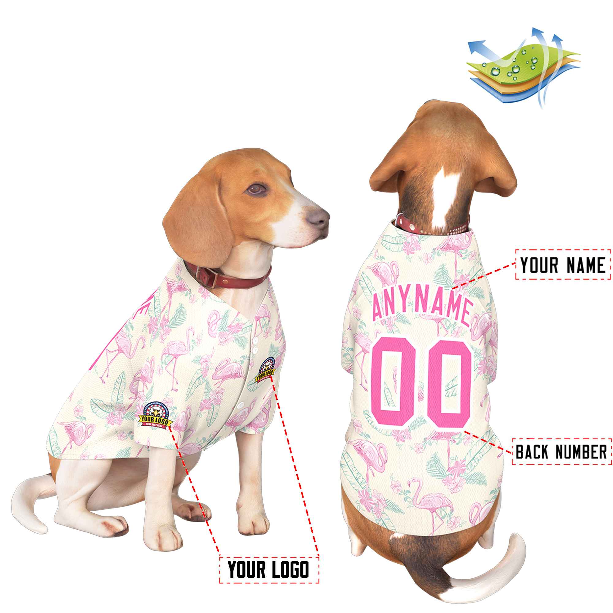 Custom Black Kelly Green Classic Style Dog Jersey |KXKSHOP
