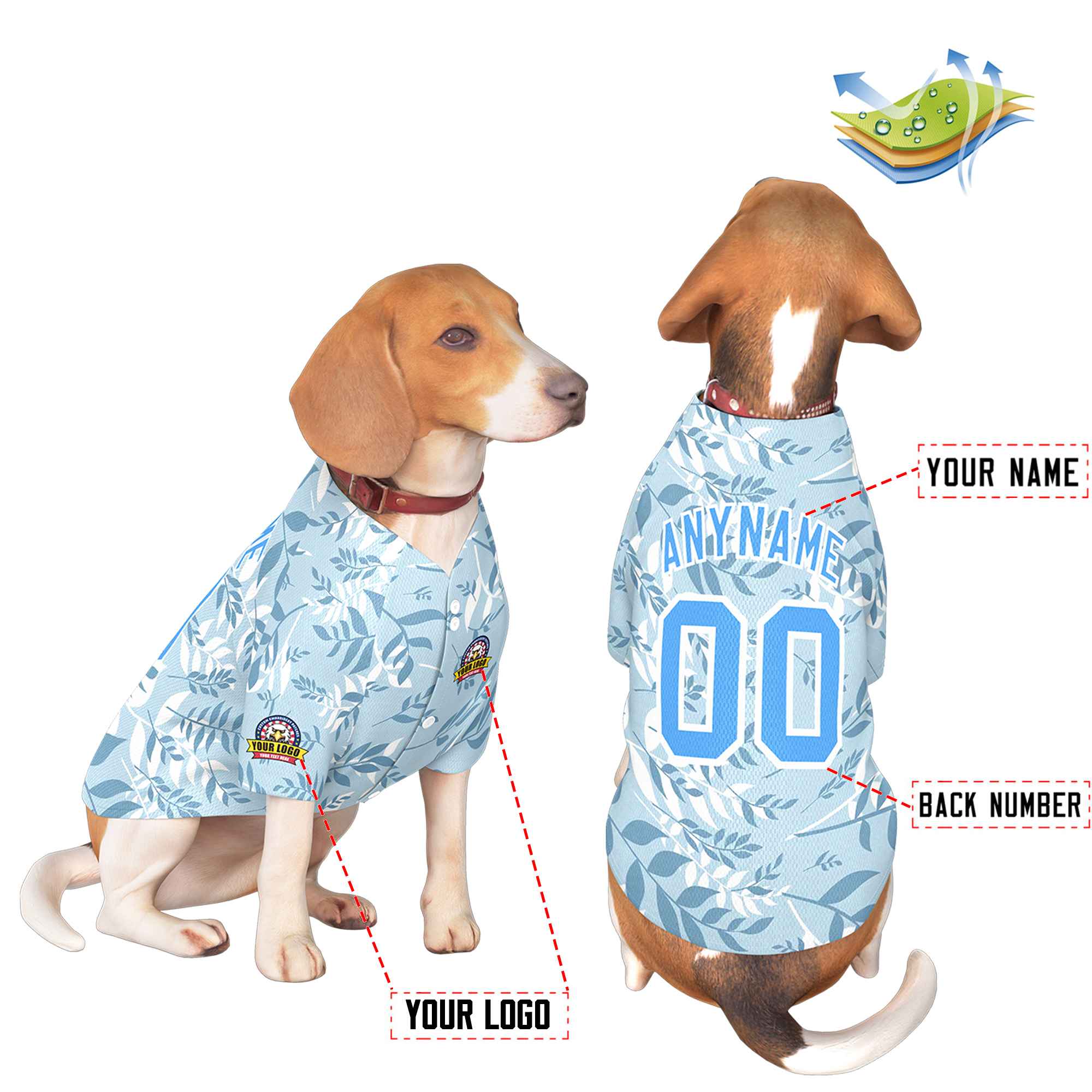 Custom Black Kelly Green Classic Style Dog Jersey |KXKSHOP