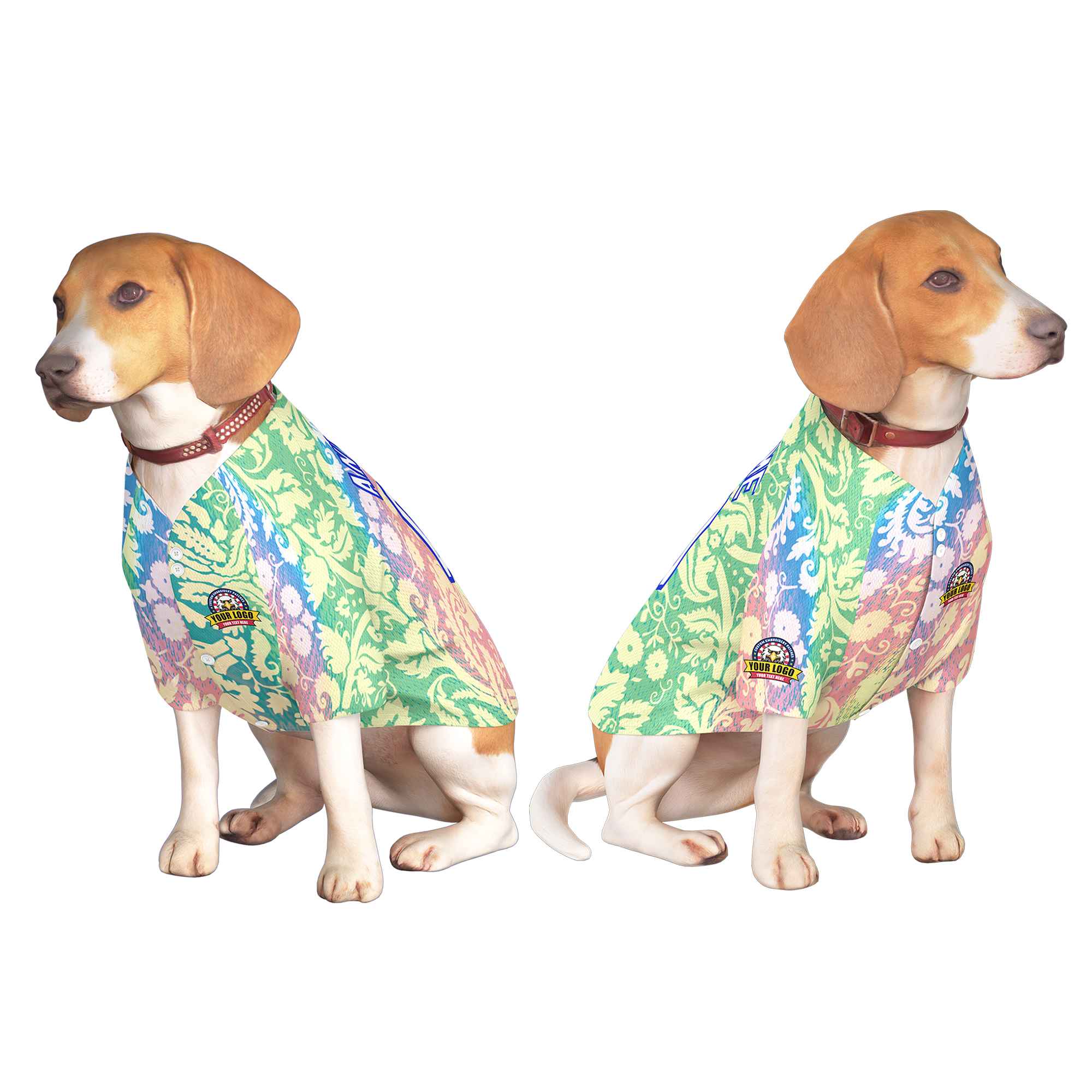 Custom Black Kelly Green Classic Style Dog Jersey |KXKSHOP