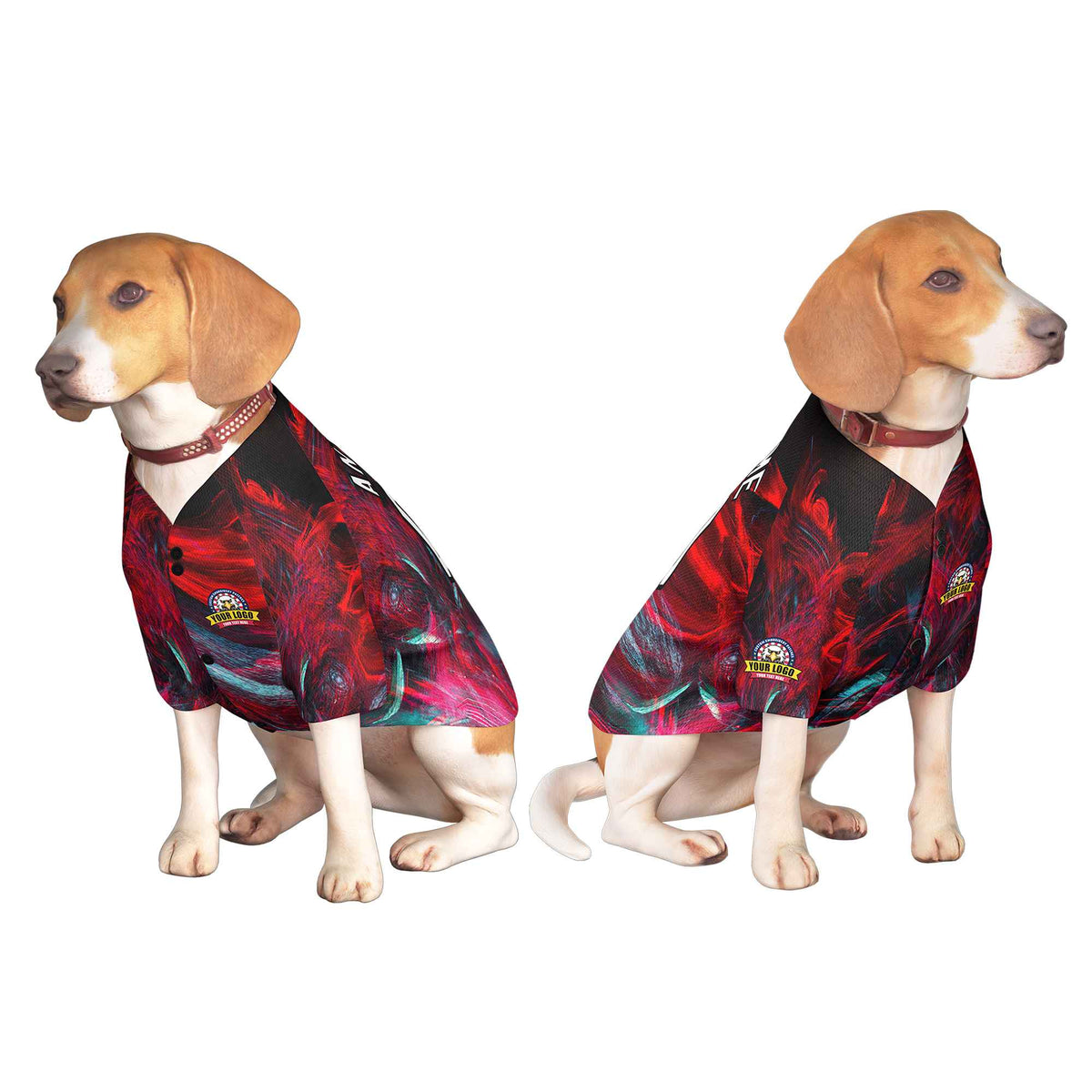 Custom Black Kelly Green Classic Style Dog Jersey |KXKSHOP