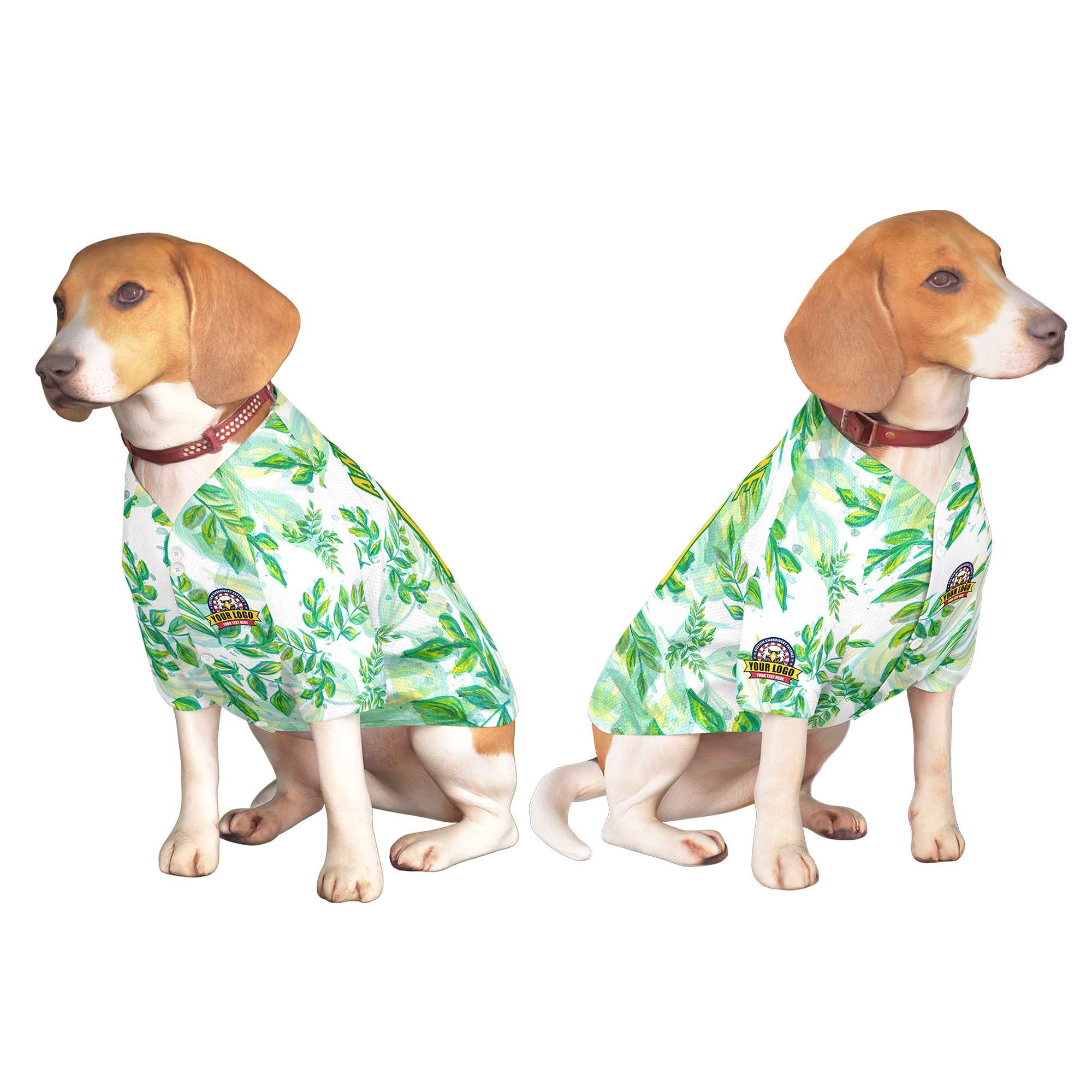 Custom Black Kelly Green Classic Style Dog Jersey |KXKSHOP