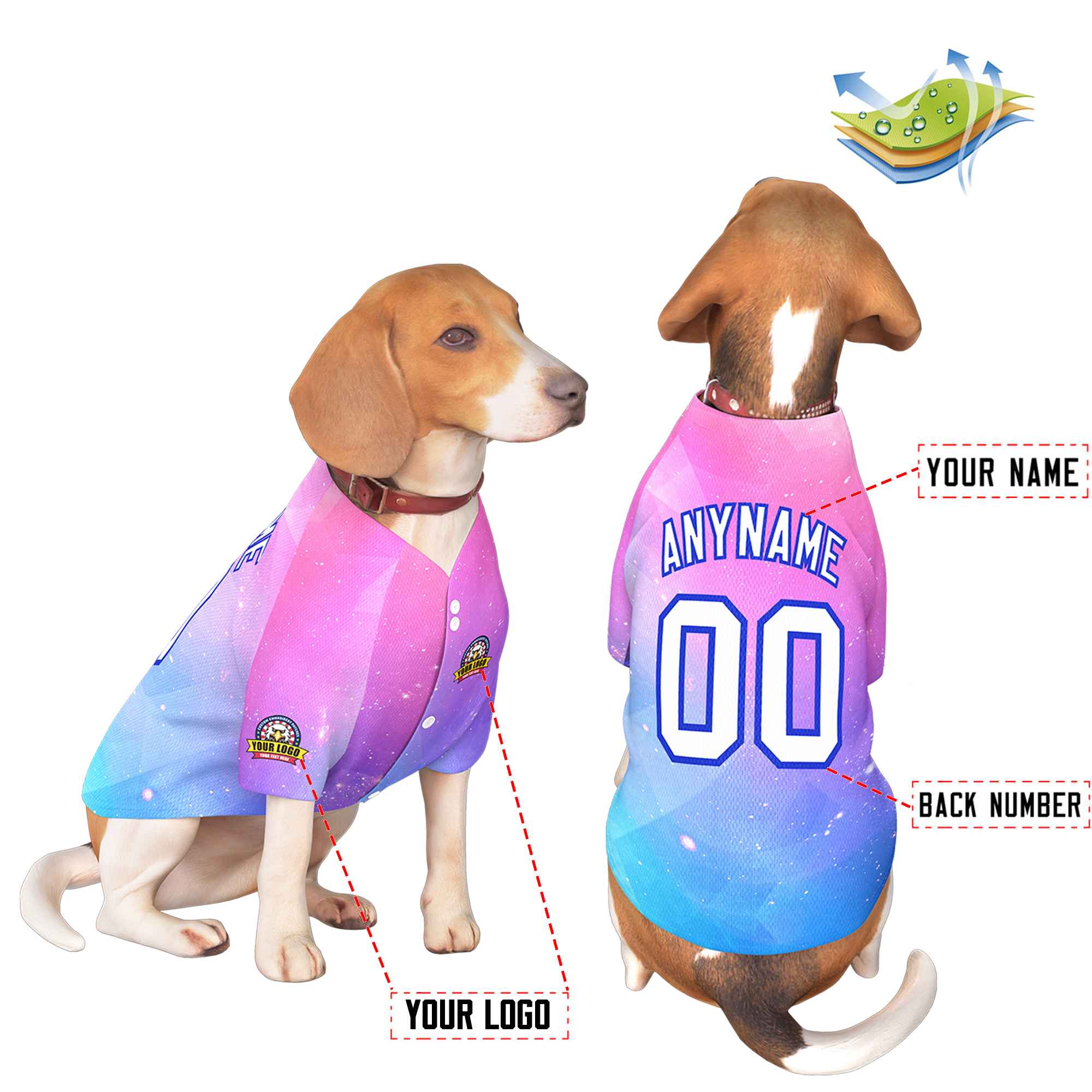Custom Black Kelly Green Classic Style Dog Jersey |KXKSHOP