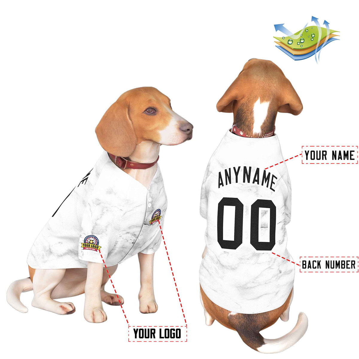Custom Black Kelly Green Classic Style Dog Jersey |KXKSHOP