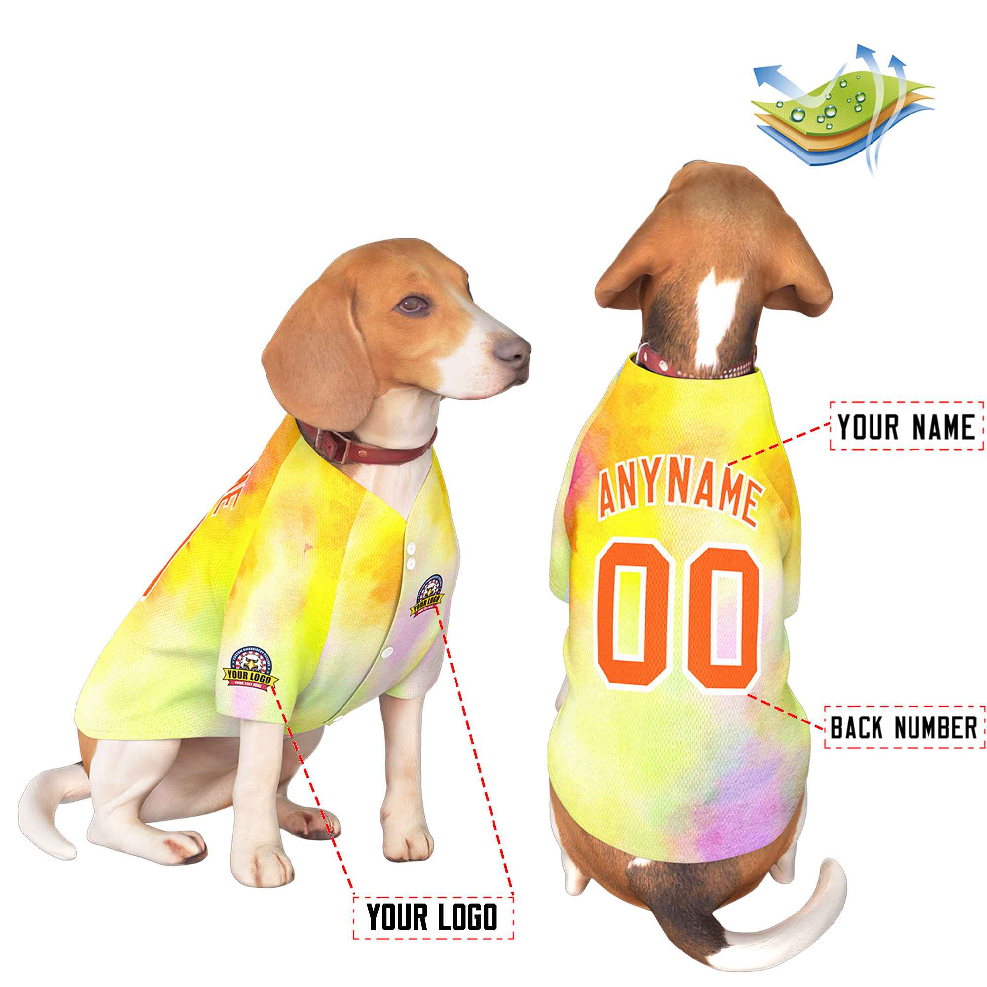 Custom Black Kelly Green Classic Style Dog Jersey |KXKSHOP