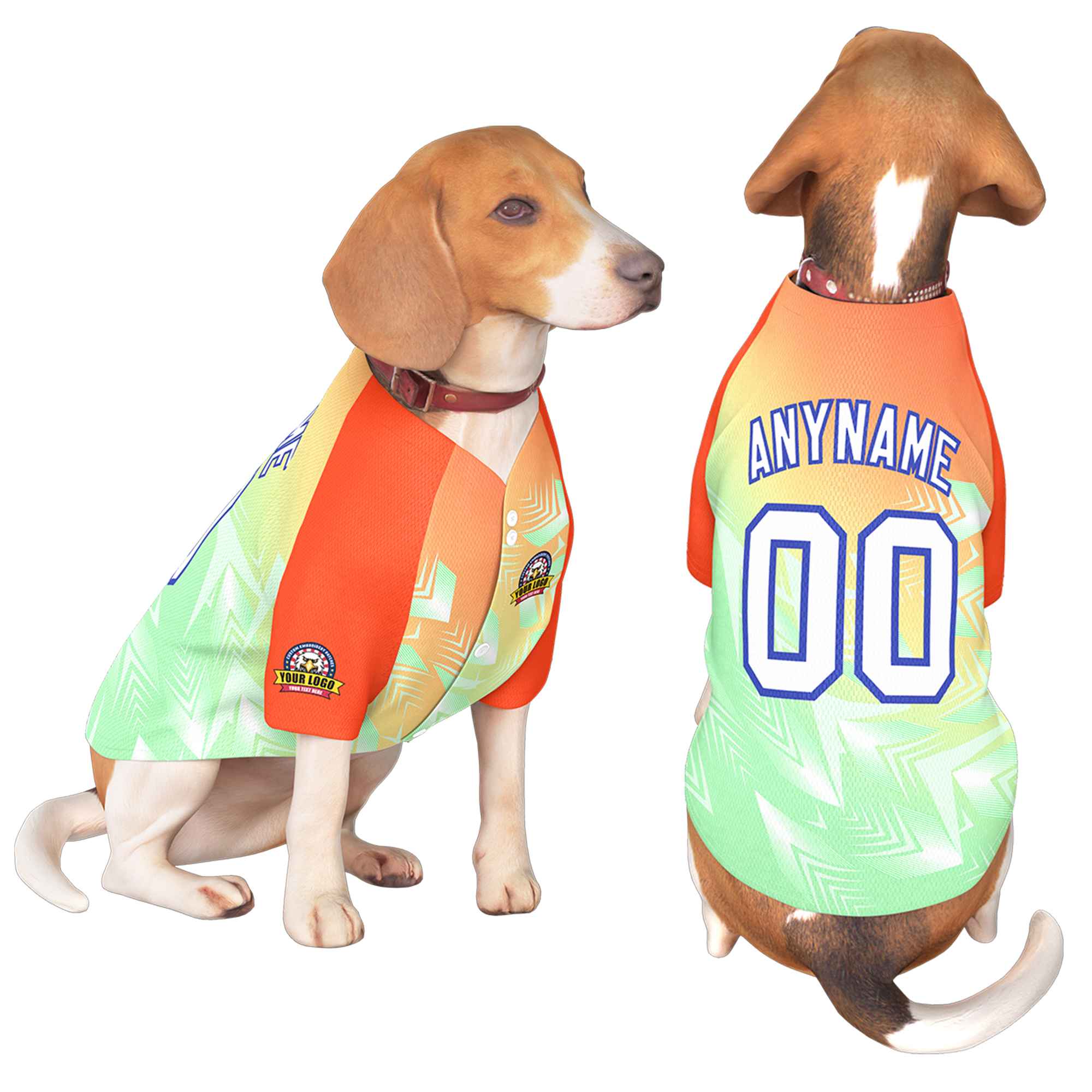 Custom White Royal Graffiti Pattern Dog Jersey |KXKSHOP