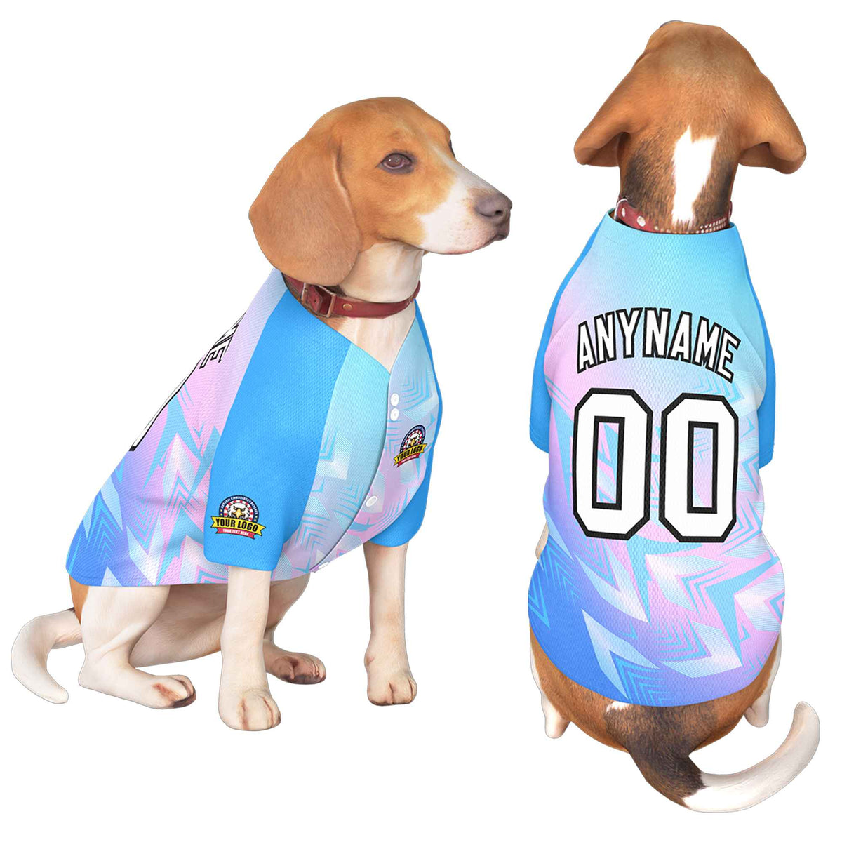 Custom White Black Graffiti Pattern Dog Jersey |KXKSHOP