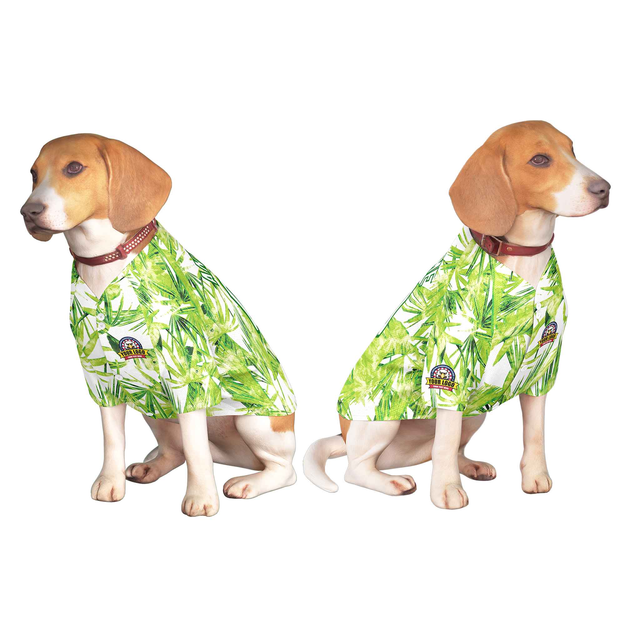 Custom Black Kelly Green Classic Style Dog Jersey |KXKSHOP
