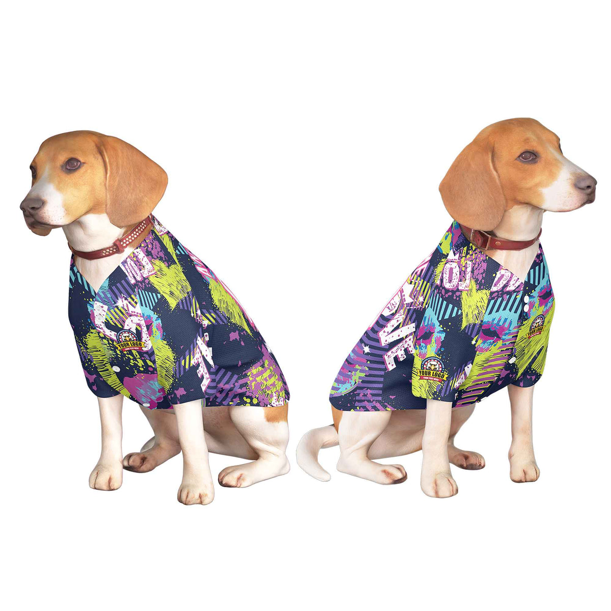 Custom Black Kelly Green Classic Style Dog Jersey |KXKSHOP