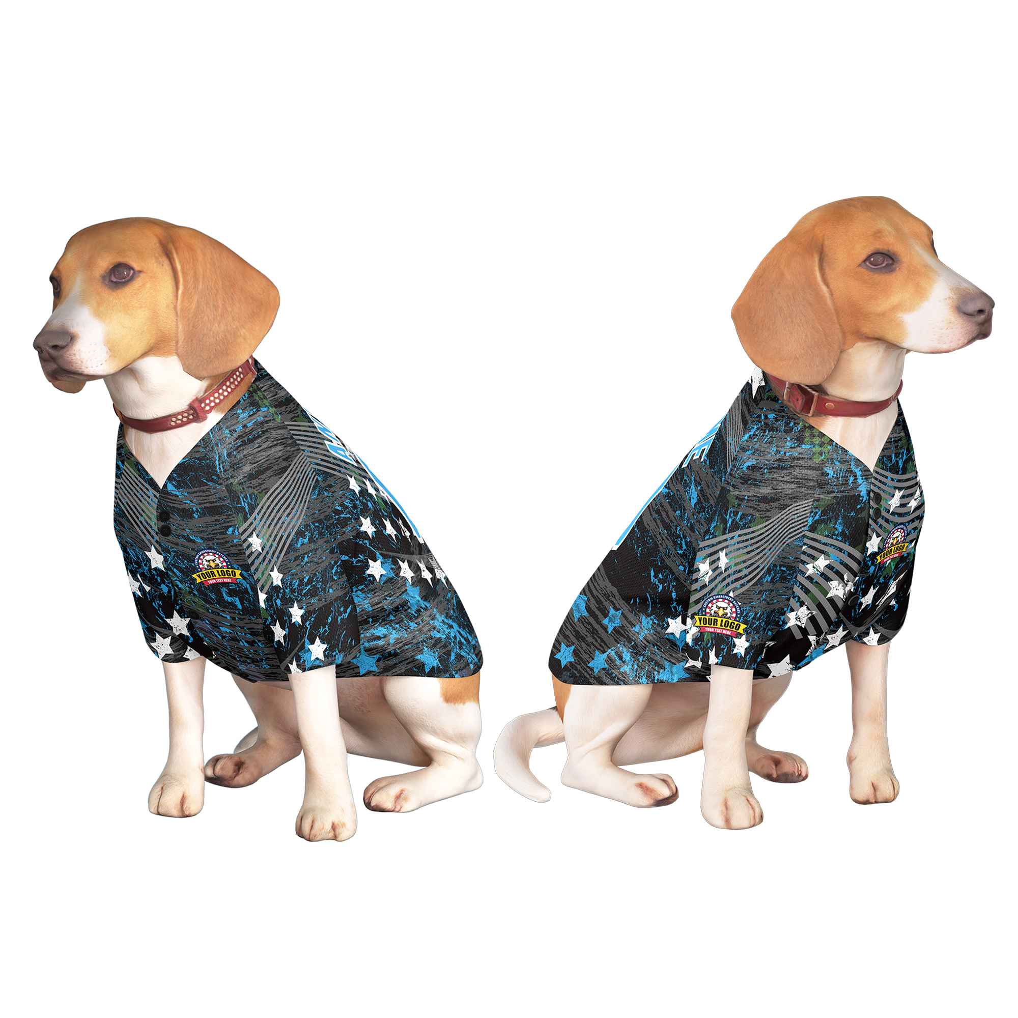 Custom Black Kelly Green Classic Style Dog Jersey |KXKSHOP