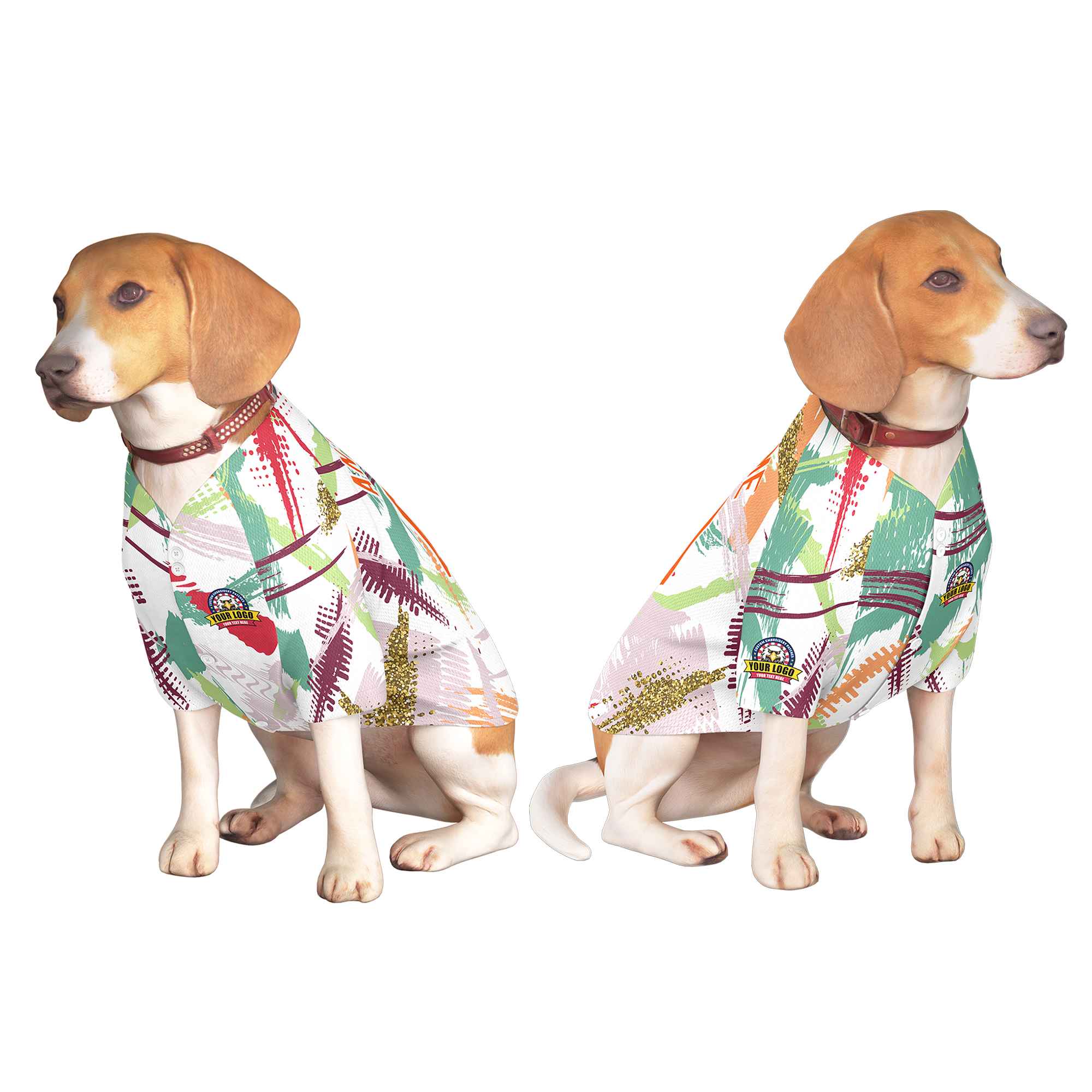 Custom Black Kelly Green Classic Style Dog Jersey |KXKSHOP