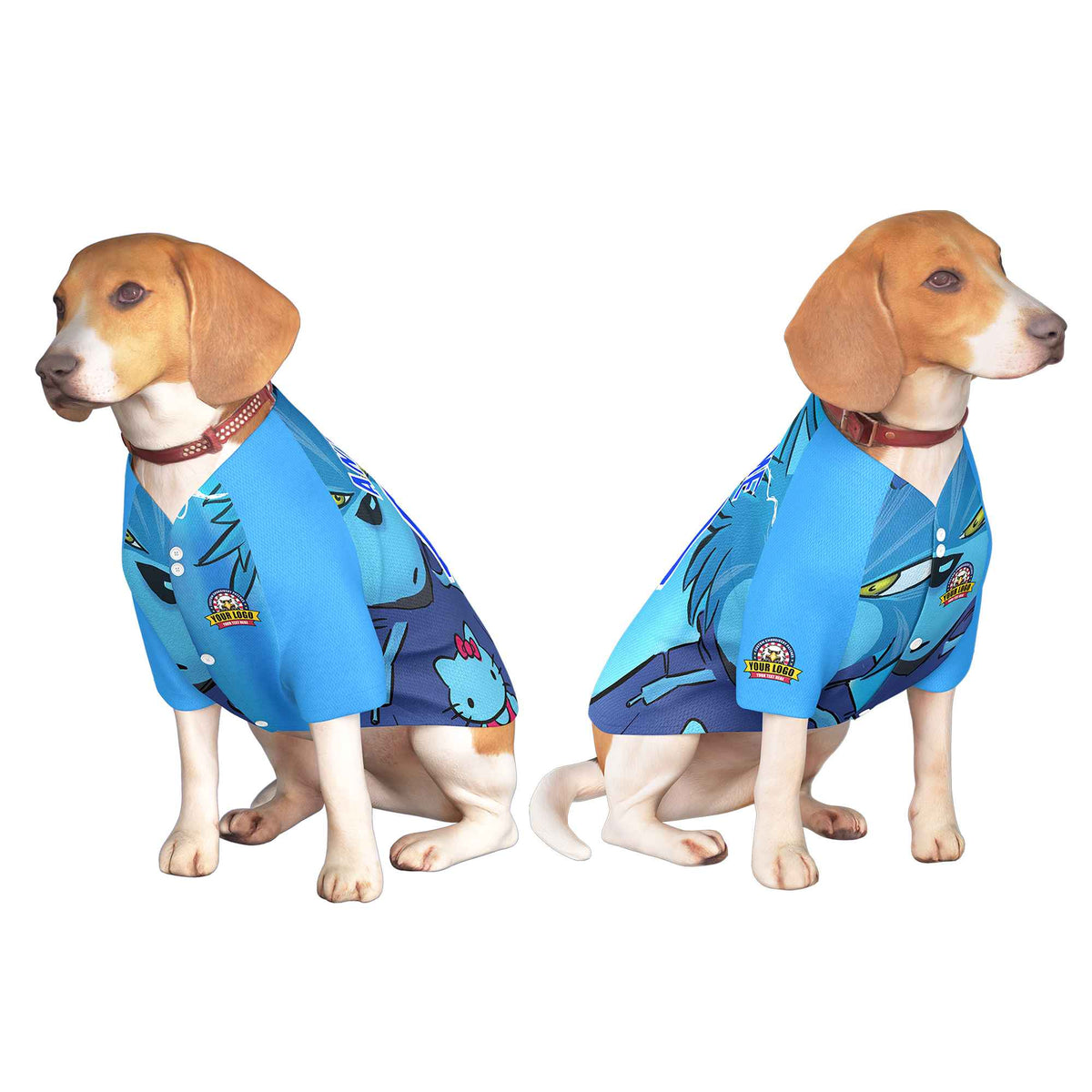 Custom Black Kelly Green Classic Style Dog Jersey |KXKSHOP