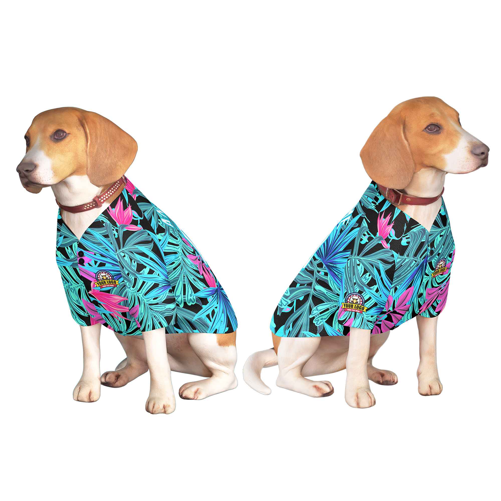 Custom Black Kelly Green Classic Style Dog Jersey |KXKSHOP