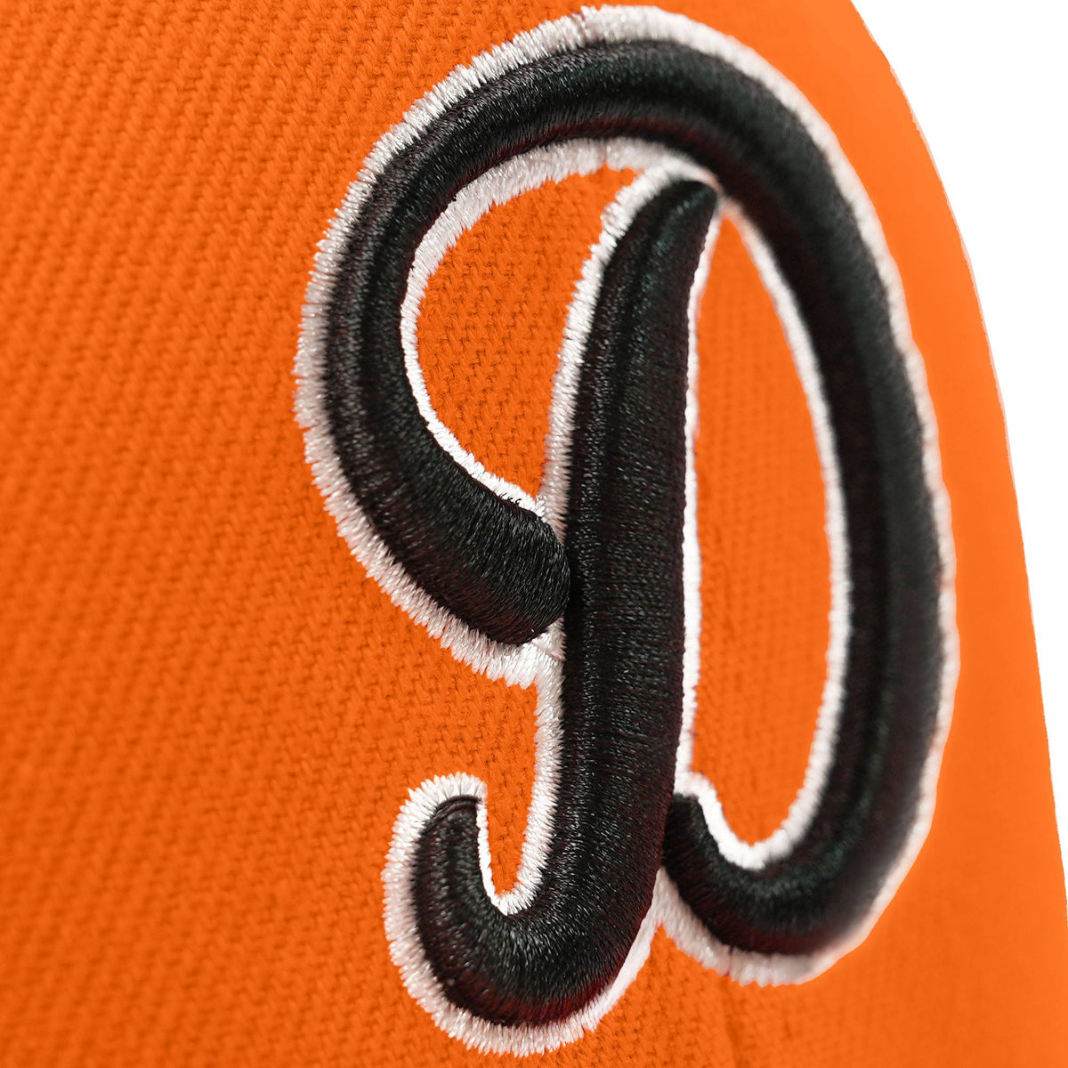 Custom White 3D Puff Embroidery Flat Embroidery Flat Eaves Sport Baseball Cap Design for Men/Women/Youth