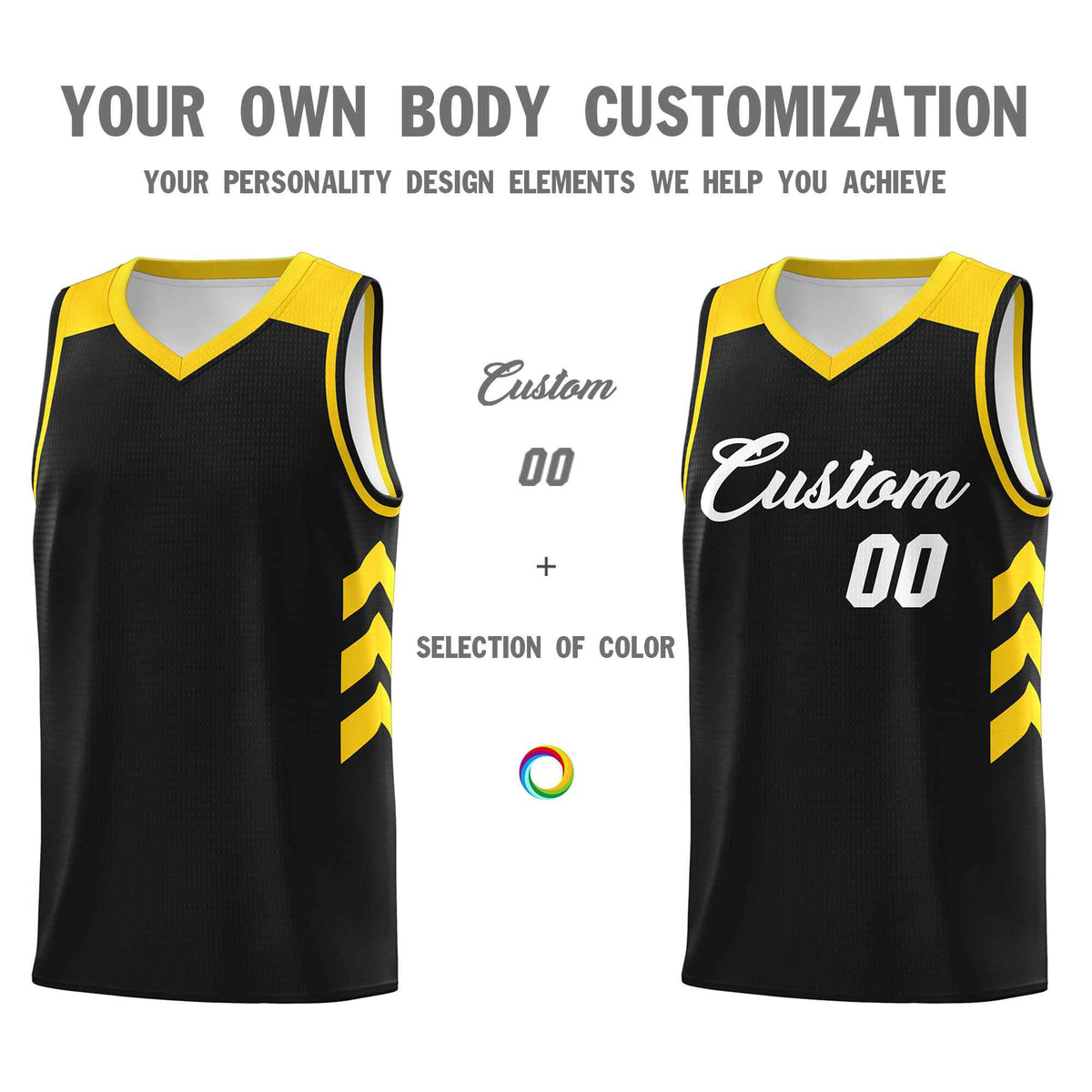 Custom Black White Classic Kits Sports Uniform Basketball Jersey