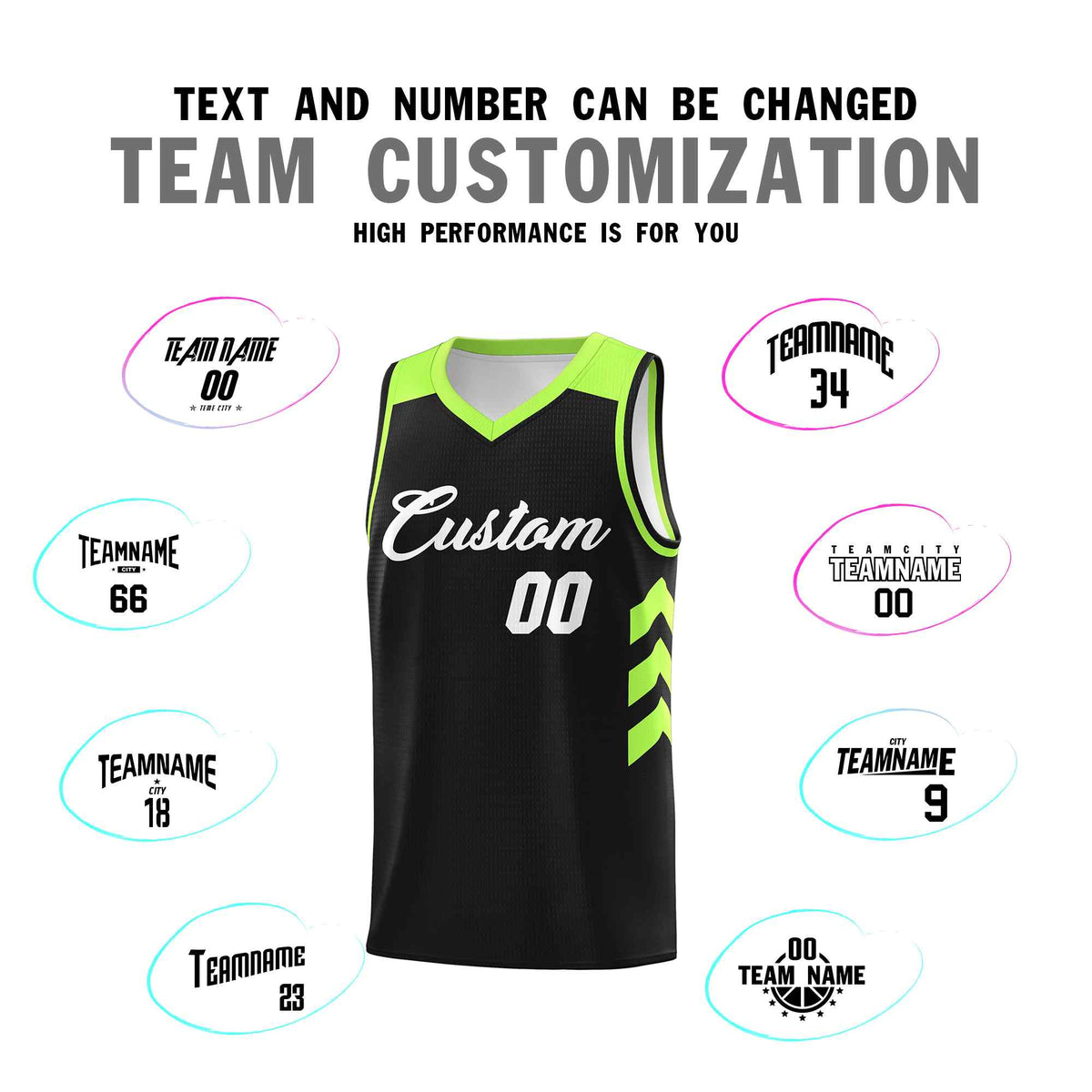 Custom Black White Classic Kits Sports Uniform Basketball Jersey