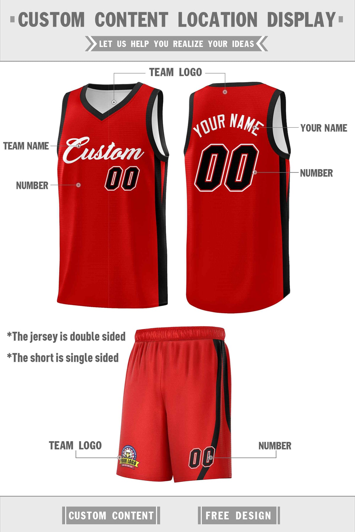 Custom Black White Classic Kits Sports Uniform Basketball Jersey | KXKSHOP