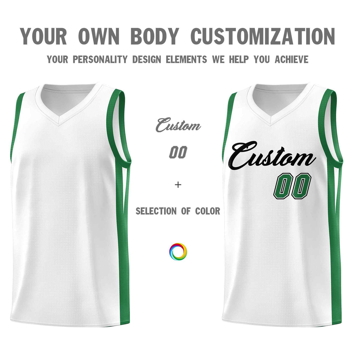 Custom Black White Classic Kits Sports Uniform Basketball Jersey | KXKSHOP