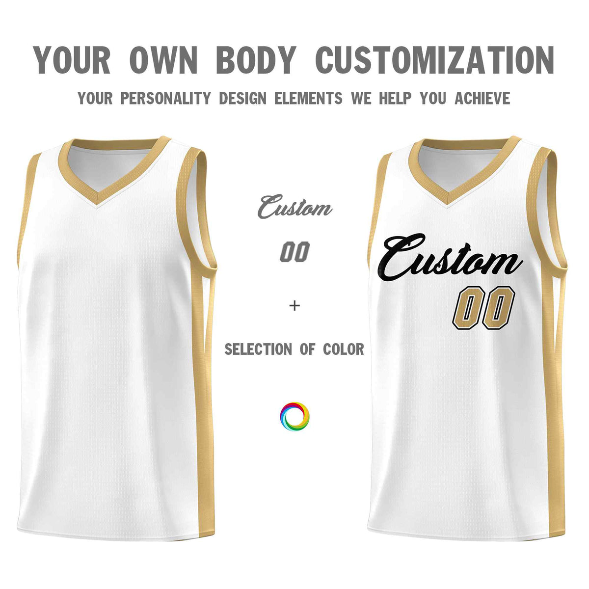 Custom Black White Classic Kits Sports Uniform Basketball Jersey | KXKSHOP