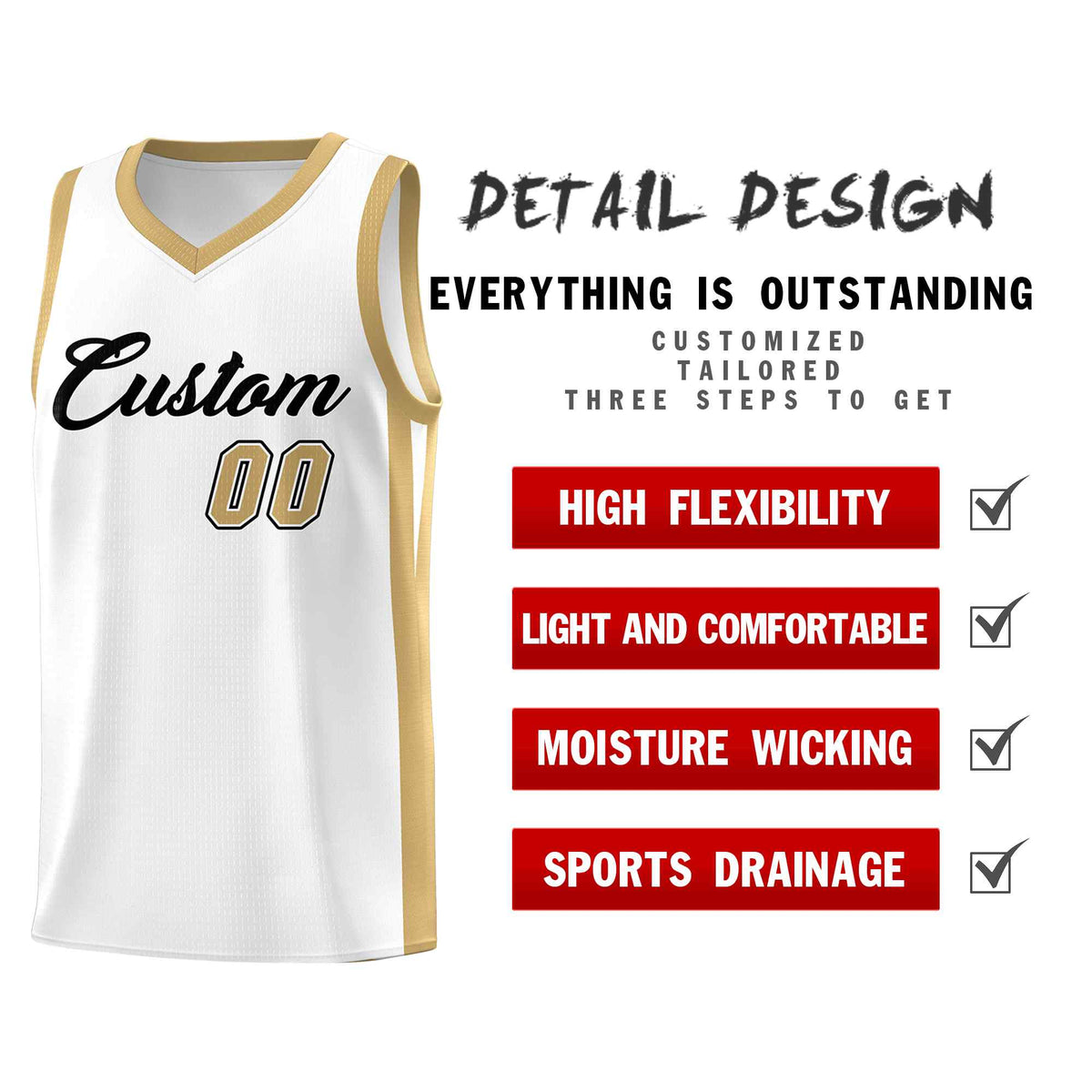 Custom Black White Classic Kits Sports Uniform Basketball Jersey | KXKSHOP