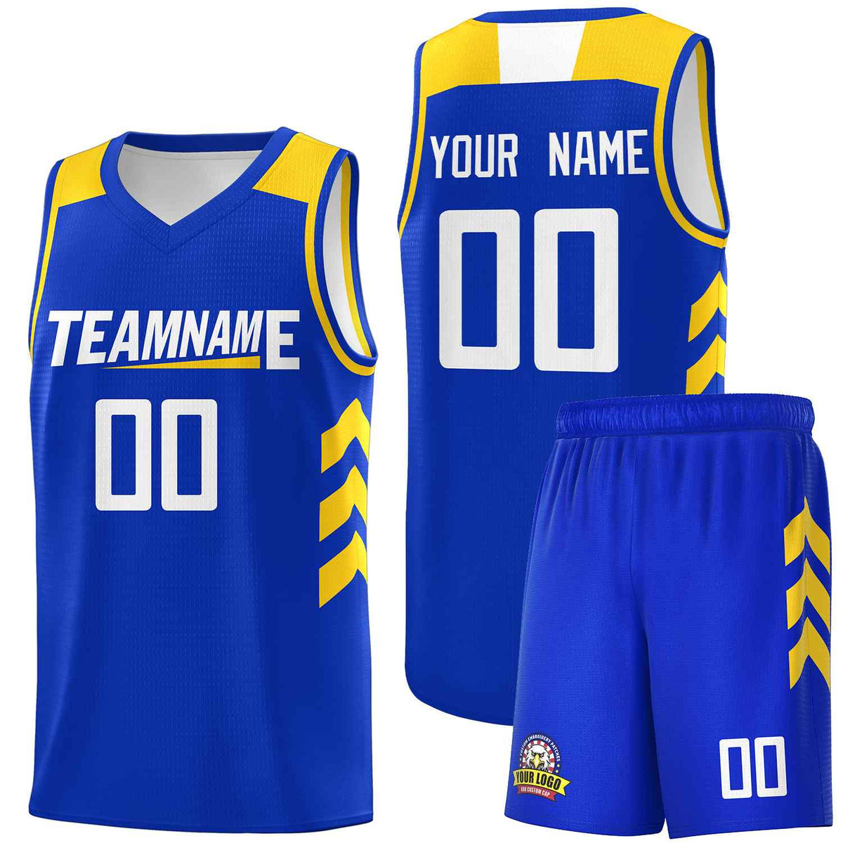 Custom Royal White Classic Kits Sports Uniform Basketball Jersey
