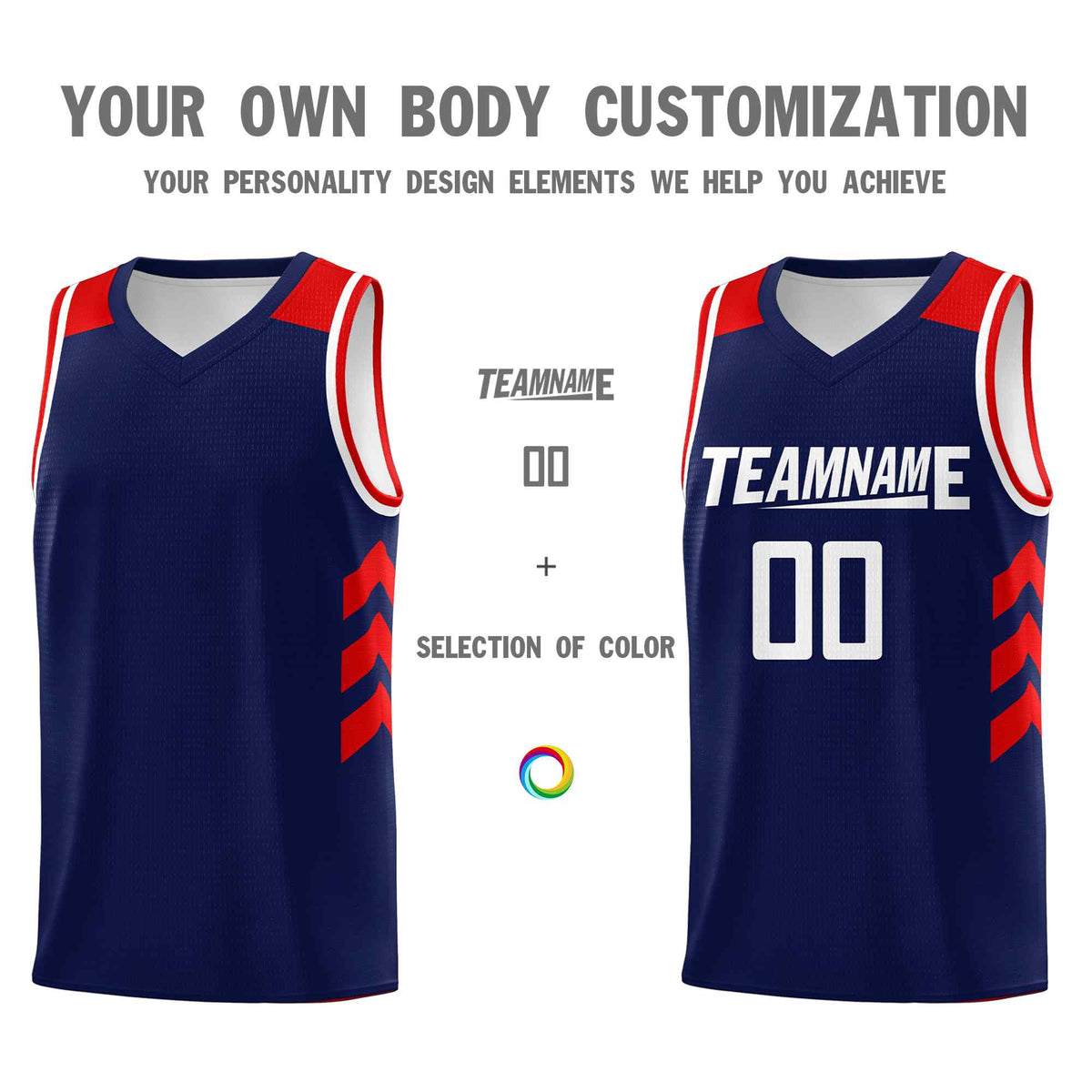 Custom Navy White Classic Kits Sports Uniform Basketball Jersey