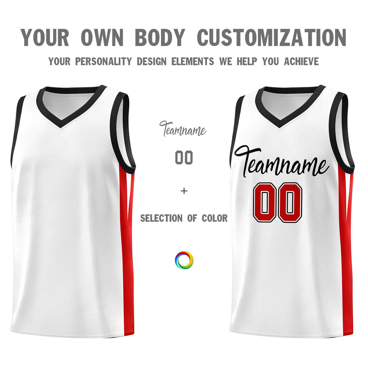 Custom Black White Classic Kits Sports Uniform Basketball Jersey | KXKSHOP