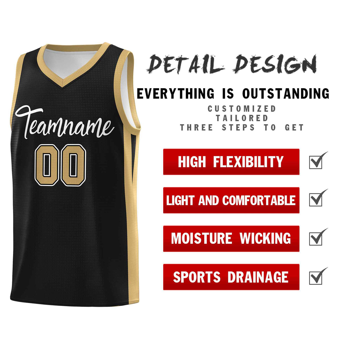 Custom Black White Classic Kits Sports Uniform Basketball Jersey | KXKSHOP