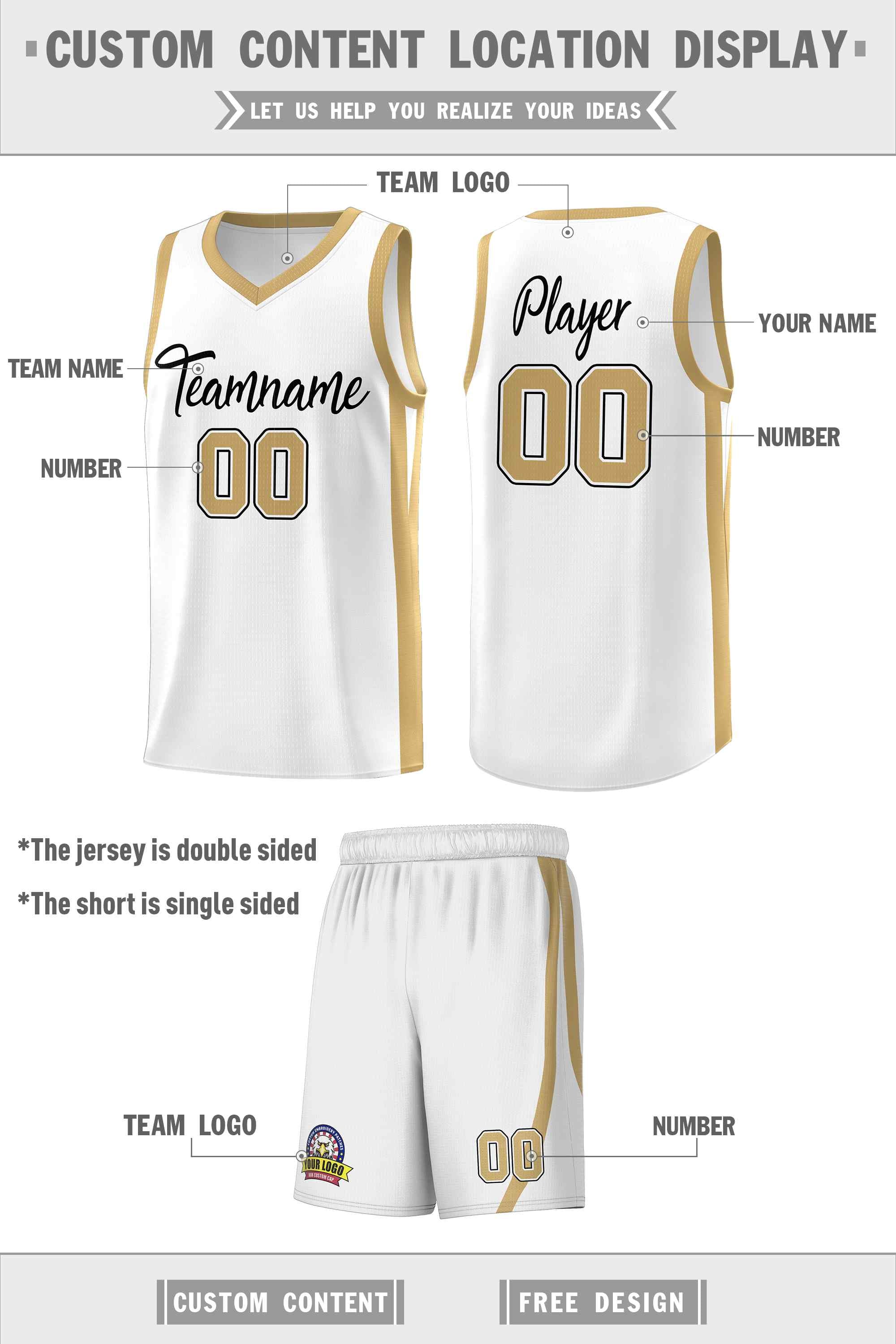 Custom Black White Classic Kits Sports Uniform Basketball Jersey | KXKSHOP