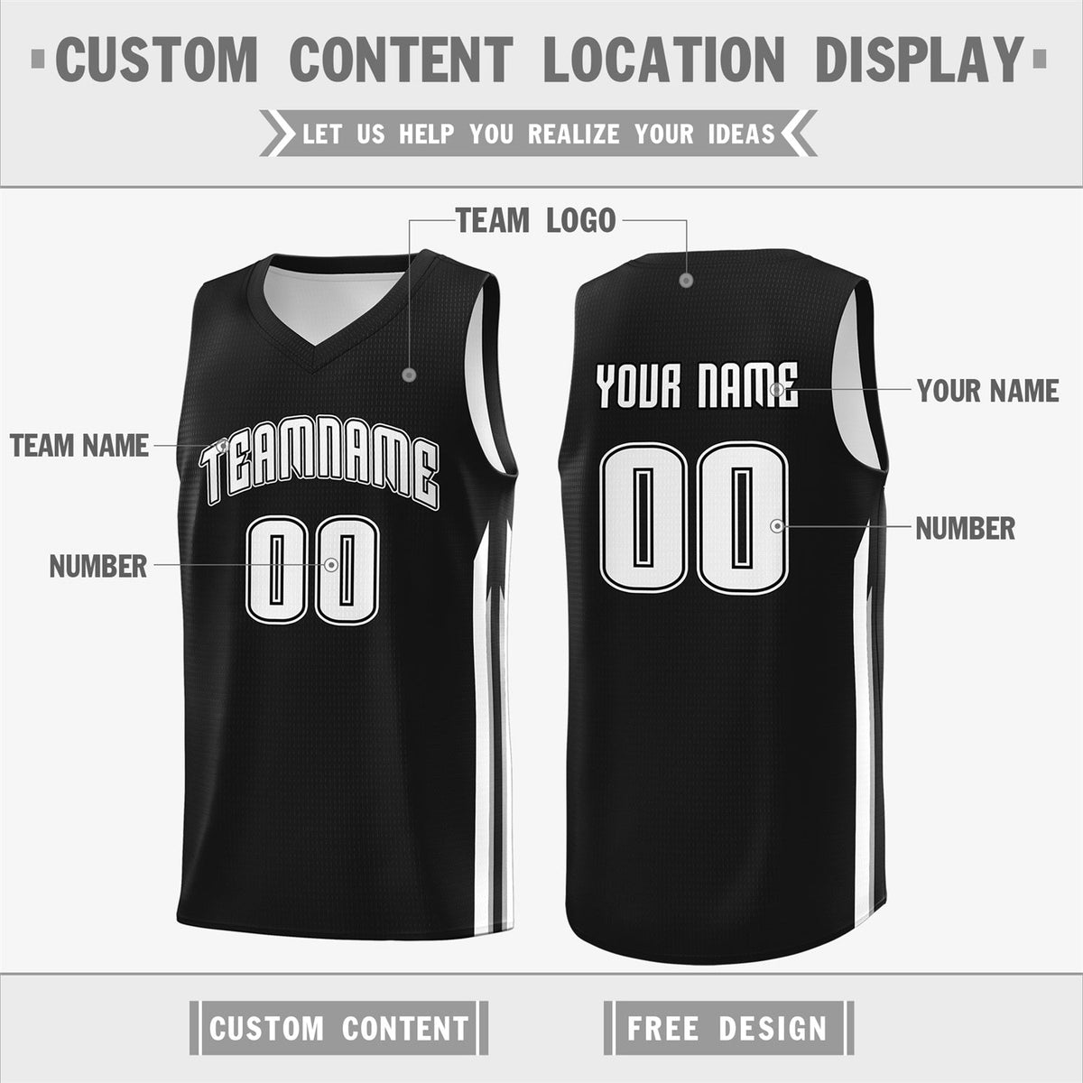Custom Navy White Classic Tops Fashion Sportwear Basketball Jersey | KXKSHOP