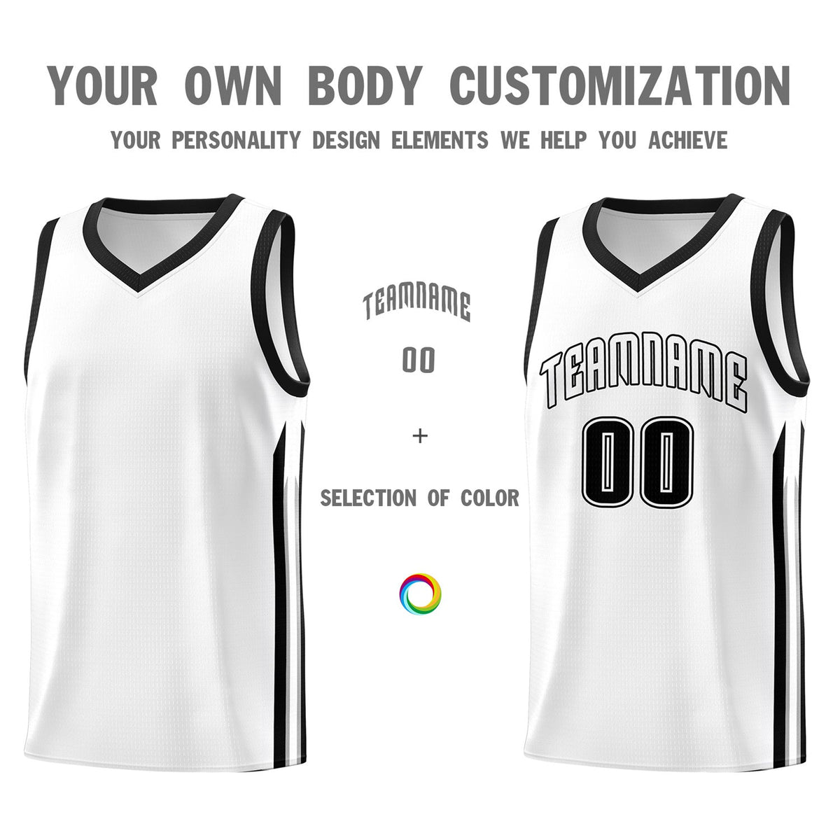 Custom Navy White Classic Tops Fashion Sportwear Basketball Jersey | KXKSHOP