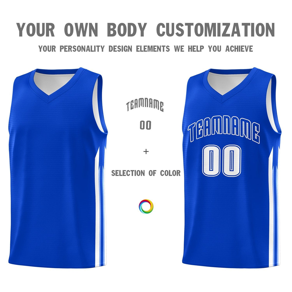 Custom Navy White Classic Tops Fashion Sportwear Basketball Jersey | KXKSHOP