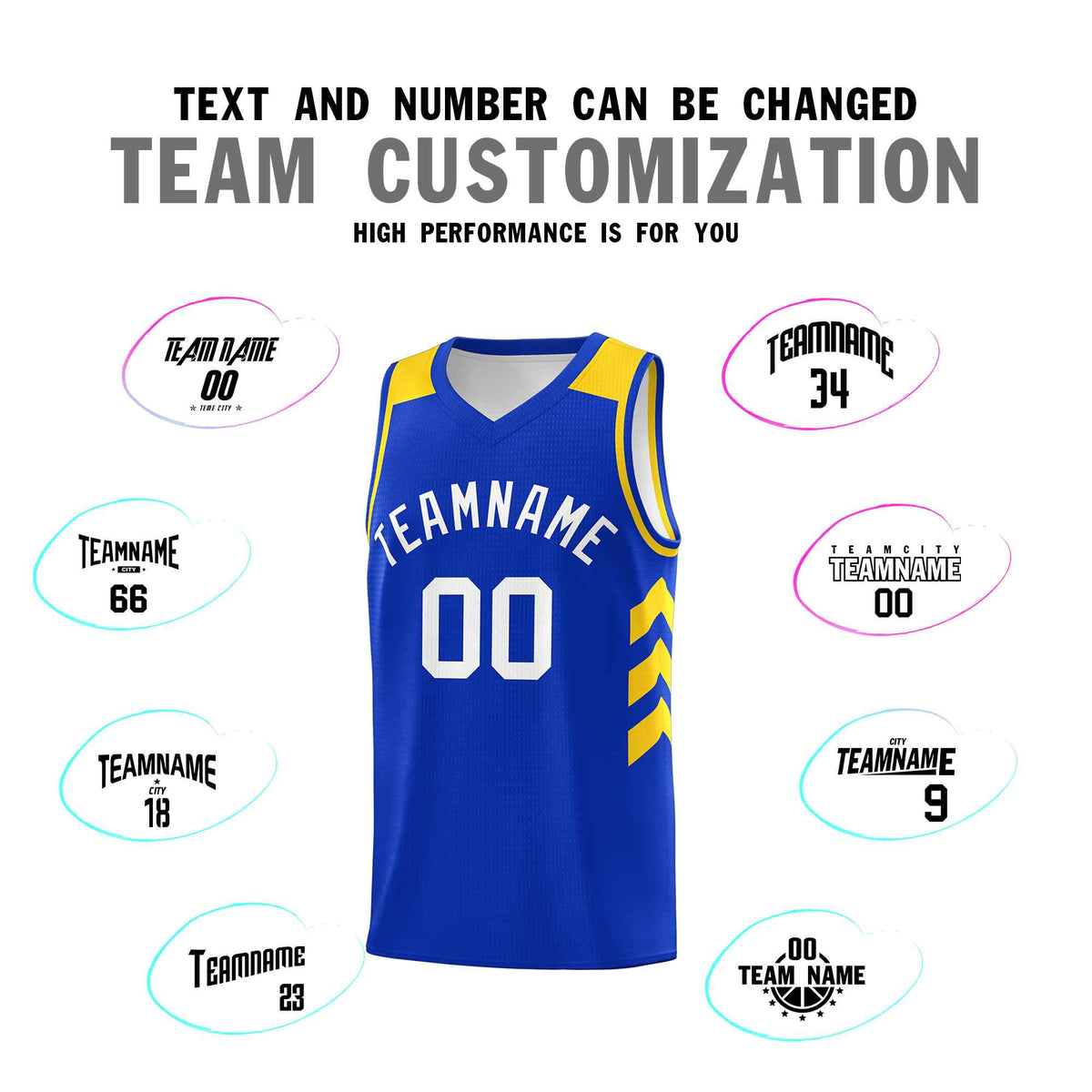 Custom Royal White Classic Kits Sports Uniform Basketball Jersey