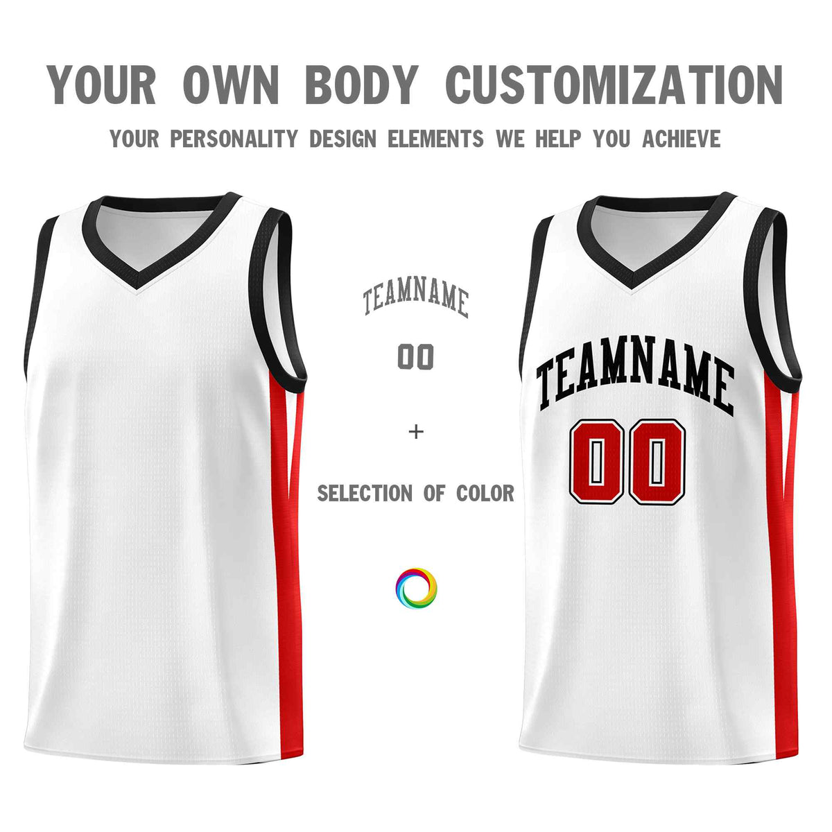 Custom Black White Classic Kits Sports Uniform Basketball Jersey | KXKSHOP