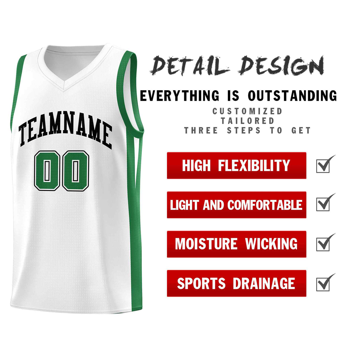Custom Black White Classic Kits Sports Uniform Basketball Jersey | KXKSHOP