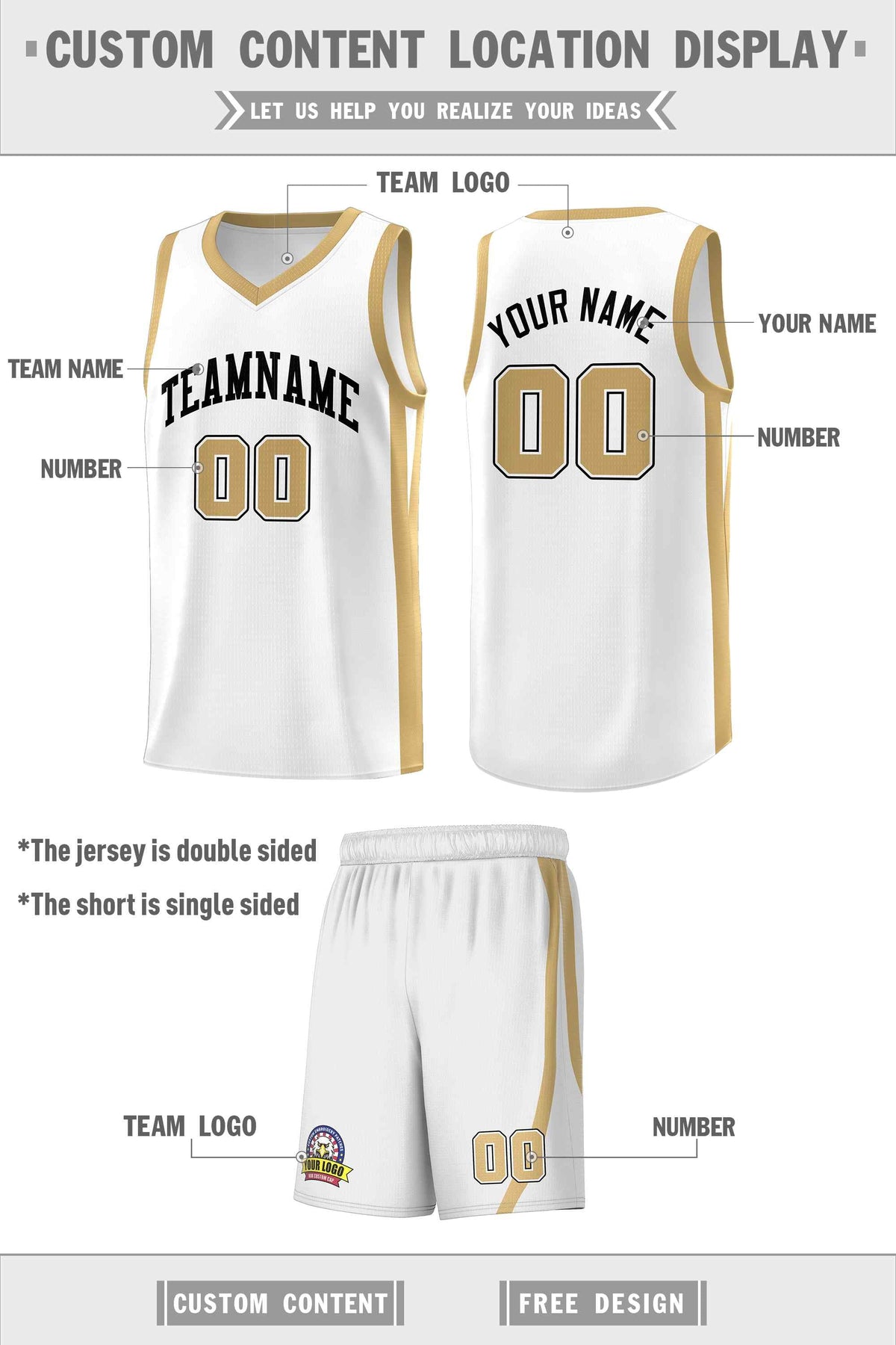Custom Black White Classic Kits Sports Uniform Basketball Jersey | KXKSHOP