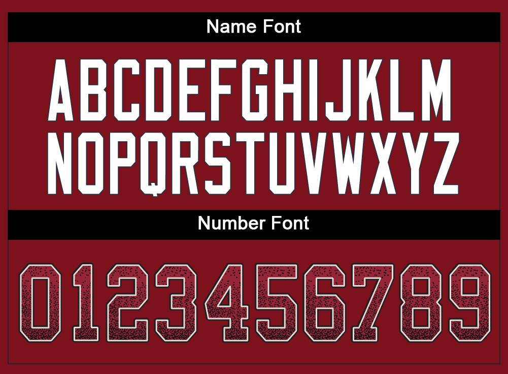 Custom Scarlet White-Black Drift Fashion Mesh Authentic American Football Jersey| KXKSHOP