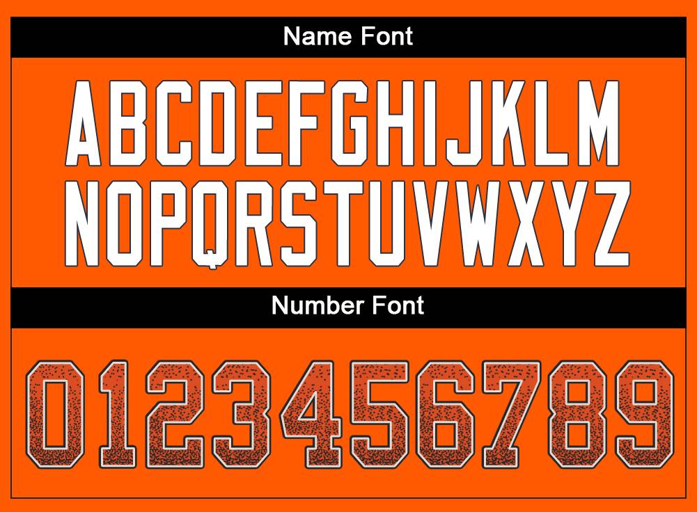 Custom Orange White-Black Drift Fashion Mesh Authentic American Football Jersey| KXKSHOP