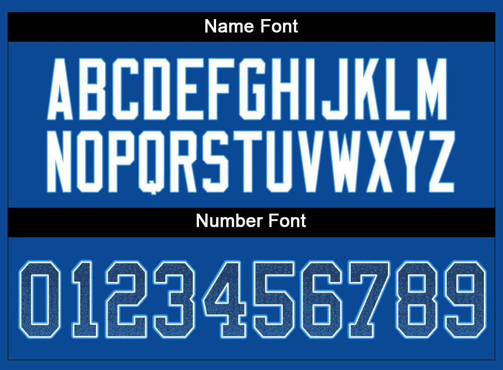 Custom Royal Powder Blue-White Drift Fashion Mesh Authentic American Football Jersey| KXKSHOP