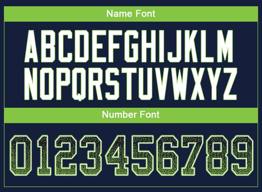 Custom Navy Neon Green-White Drift Fashion Mesh Authentic American Football Jersey| KXKSHOP