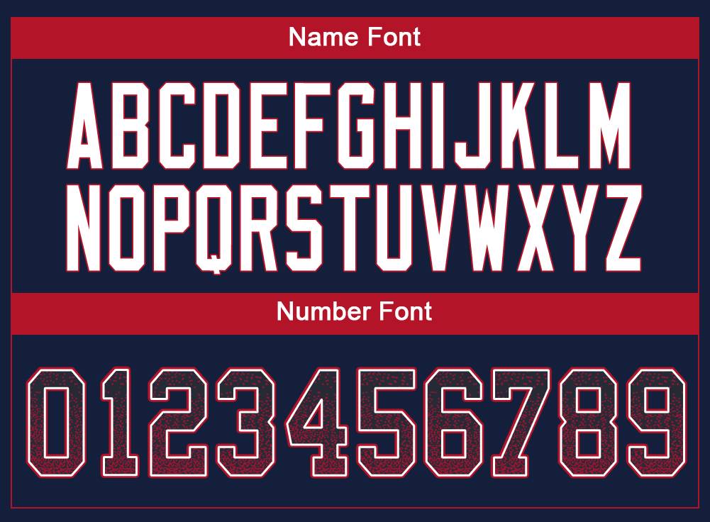 Custom Navy Red-White Drift Fashion Mesh Authentic American Football Jersey| KXKSHOP