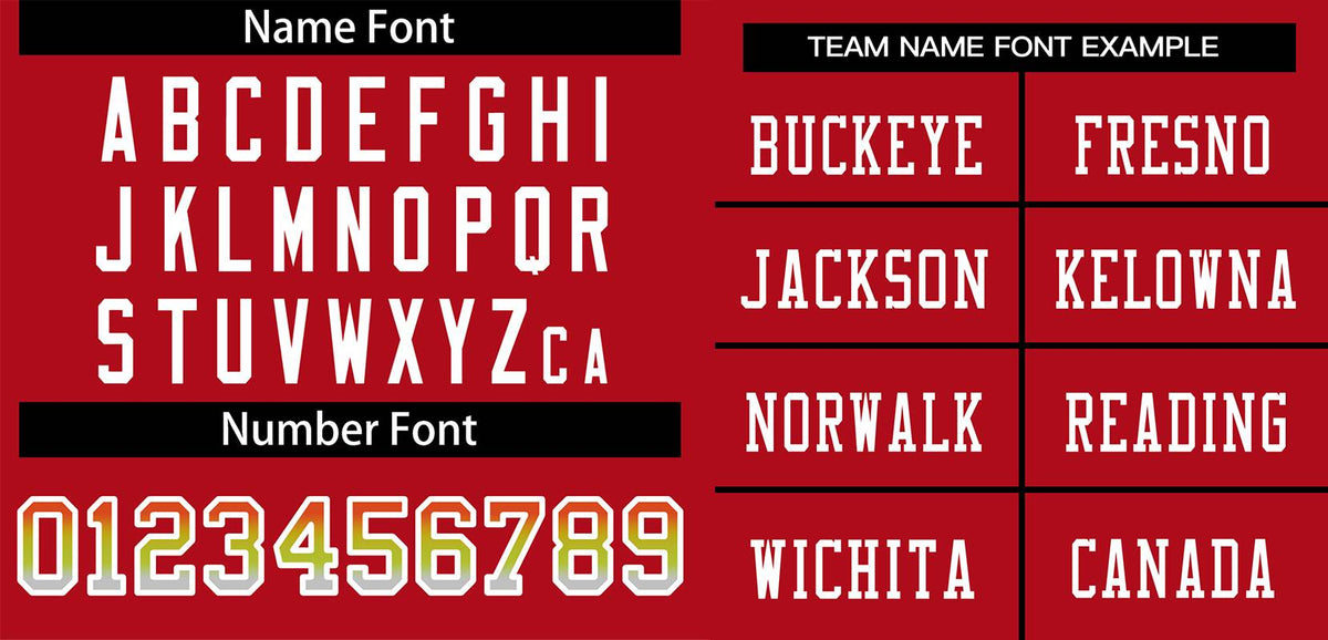 Custom Red White-Red Gradient Fashion Outdoor Authentic American Football Jersey| KXKSHOP