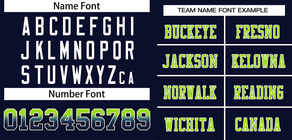 Custom Navy Neon Green-White Gradient Fashion Outdoor Authentic American Football Jersey| KXKSHOP