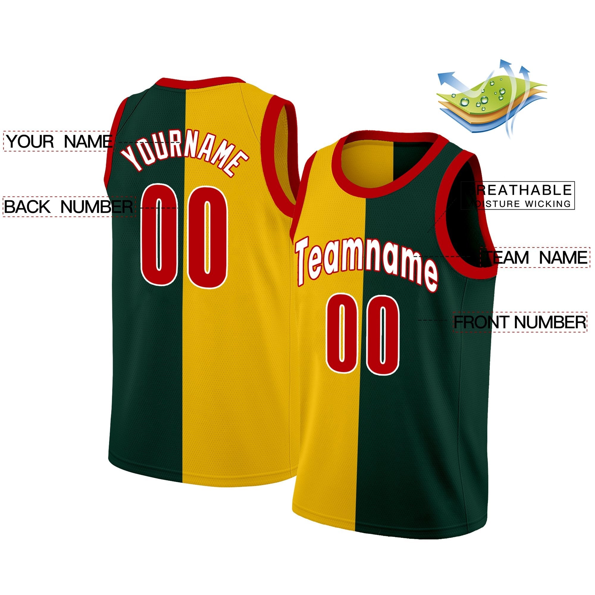 Custom Neon Green White-Navy Classic kits Sports Uniform Basketball Jersey| KXKSHOP