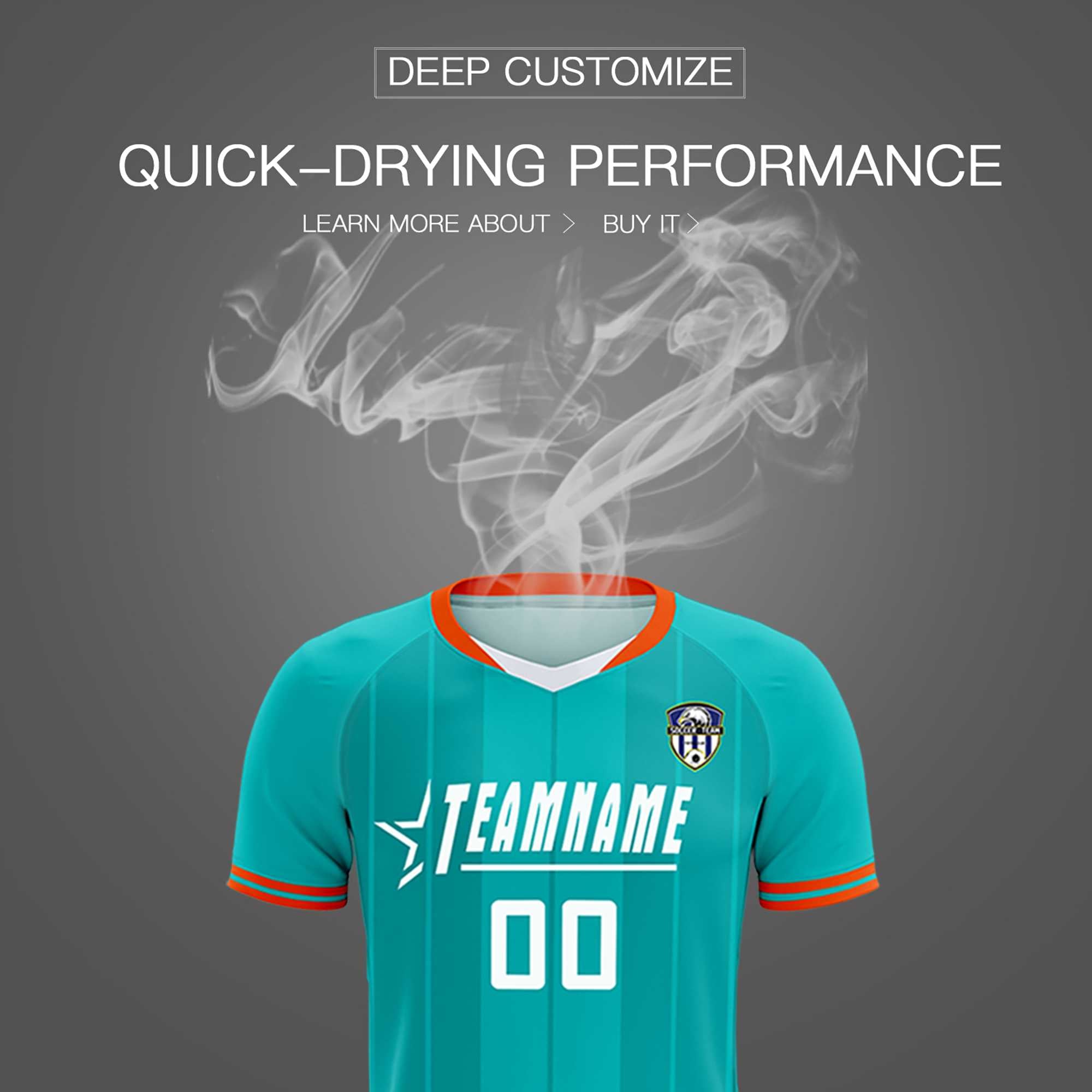 Custom Green Classic Striped Personalized Football Kit Jersey