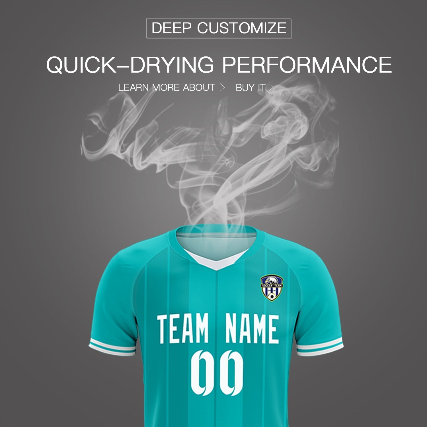 Custom Green Classic Striped Personalized Football Kit Jersey