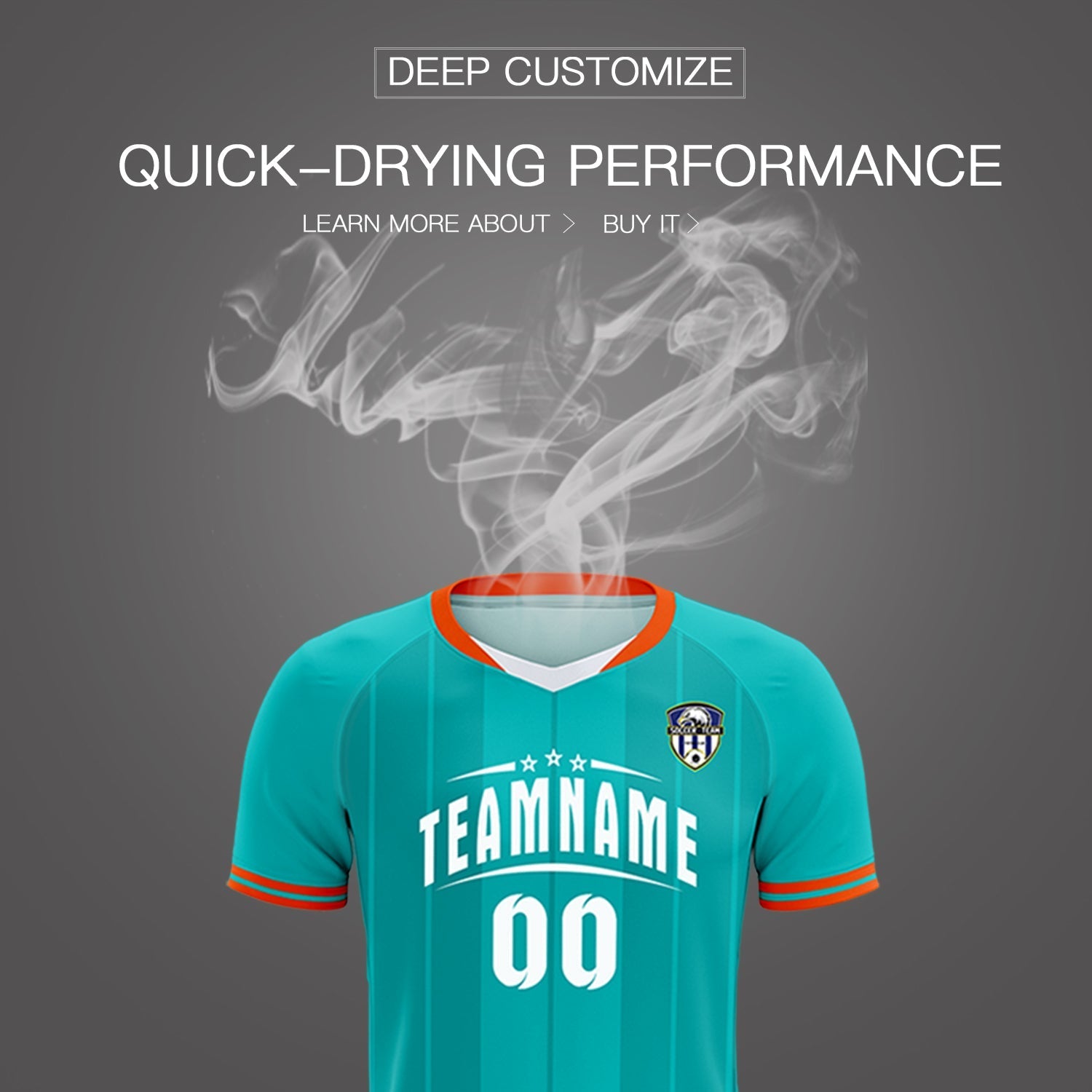 Custom Green Classic Striped Personalized Football Kit Jersey